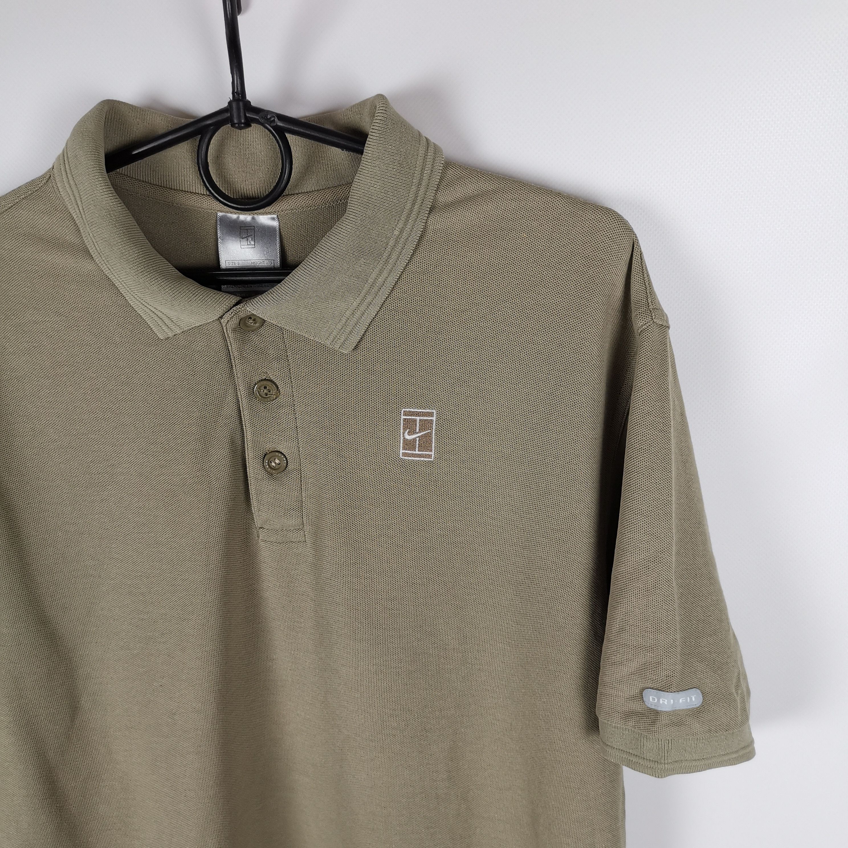 Nike Nike vintage tennis swoosh dri-fit polo shirt Size US S / EU 44-46 / 1 - 5 Thumbnail