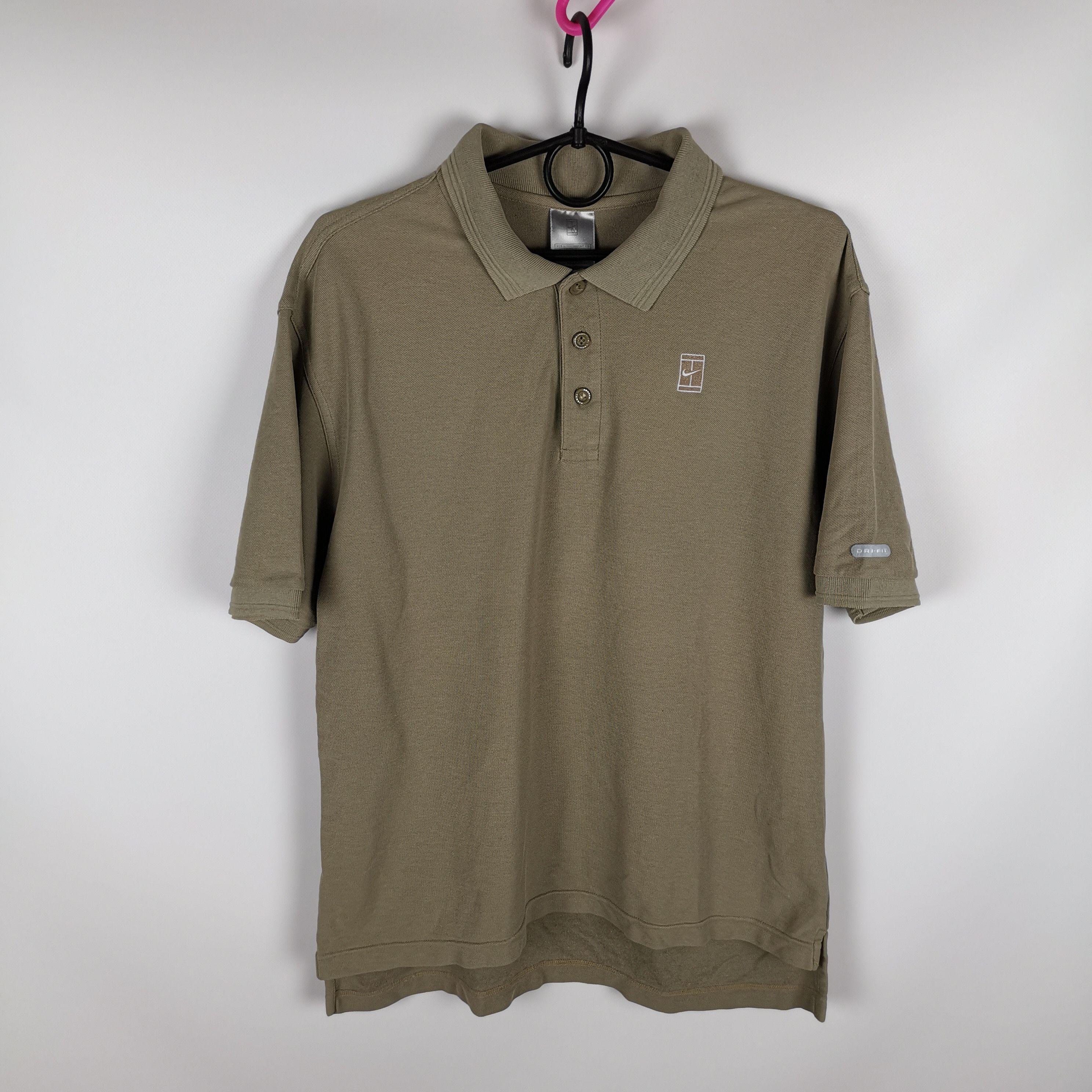 Nike Nike vintage tennis swoosh dri-fit polo shirt Size US S / EU 44-46 / 1 - 1 Thumbnail