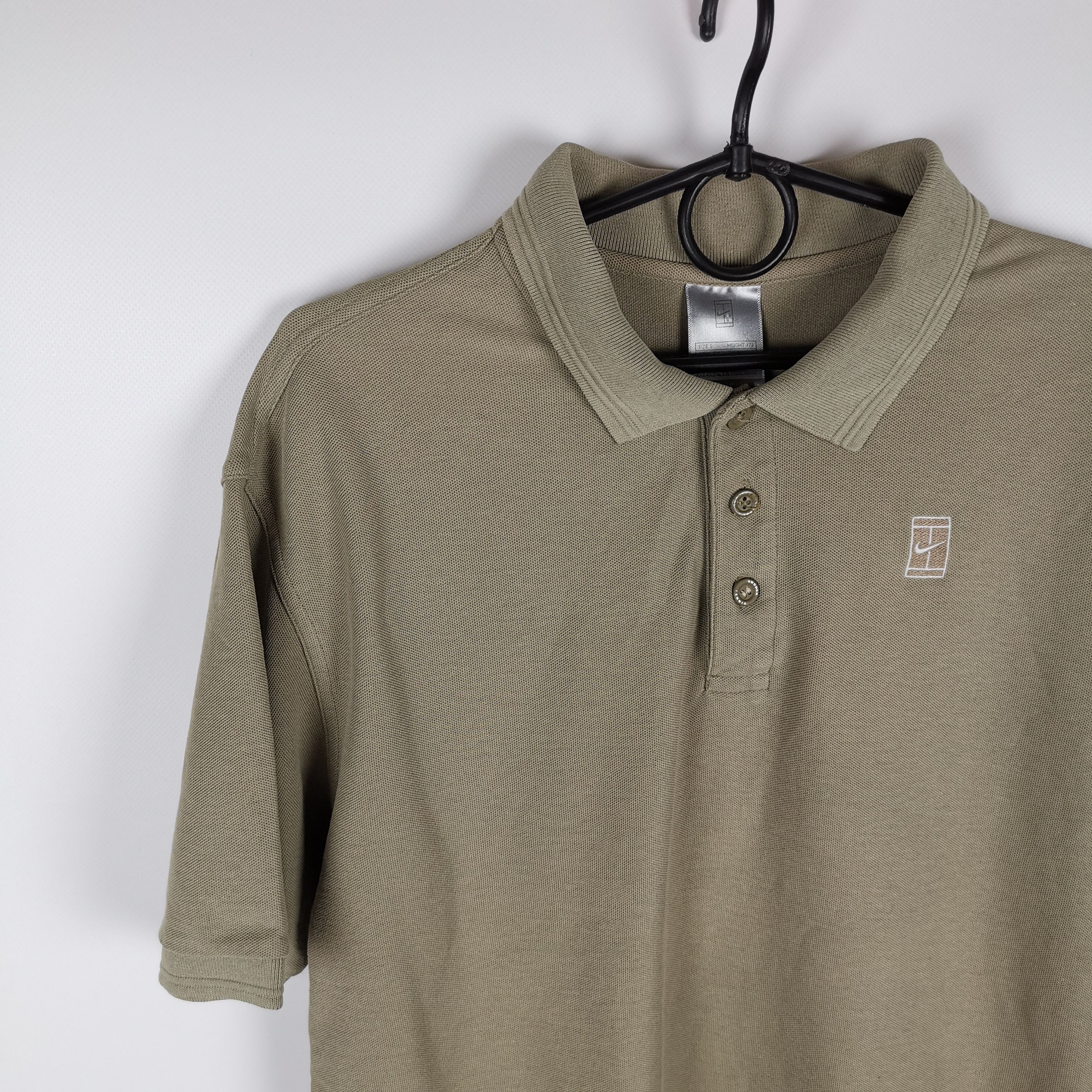 Nike Nike vintage tennis swoosh dri-fit polo shirt Size US S / EU 44-46 / 1 - 6 Thumbnail