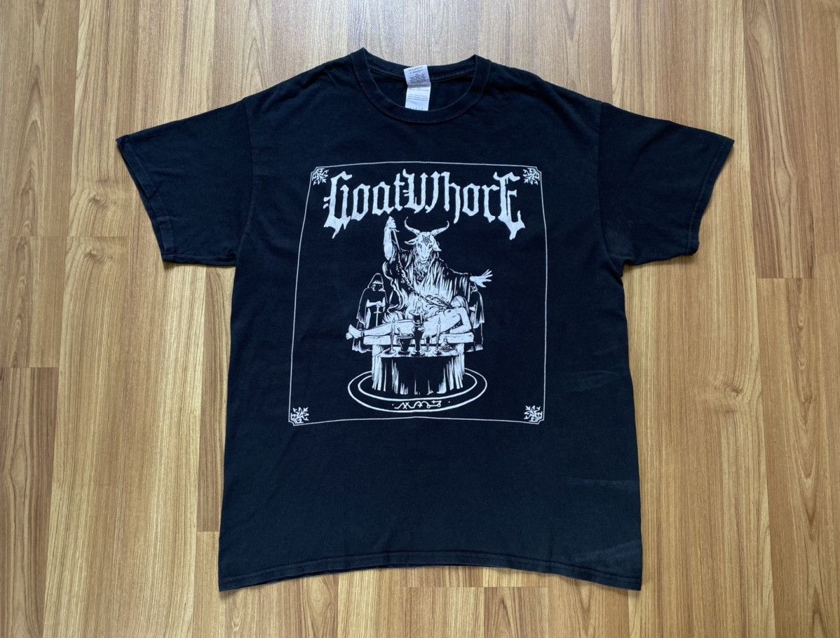 Band Tees Vintage Goatwhore Metal Band T Shirt Tee like Nile Deicide Size US L / EU 52-54 / 3 - 1 Thumbnail