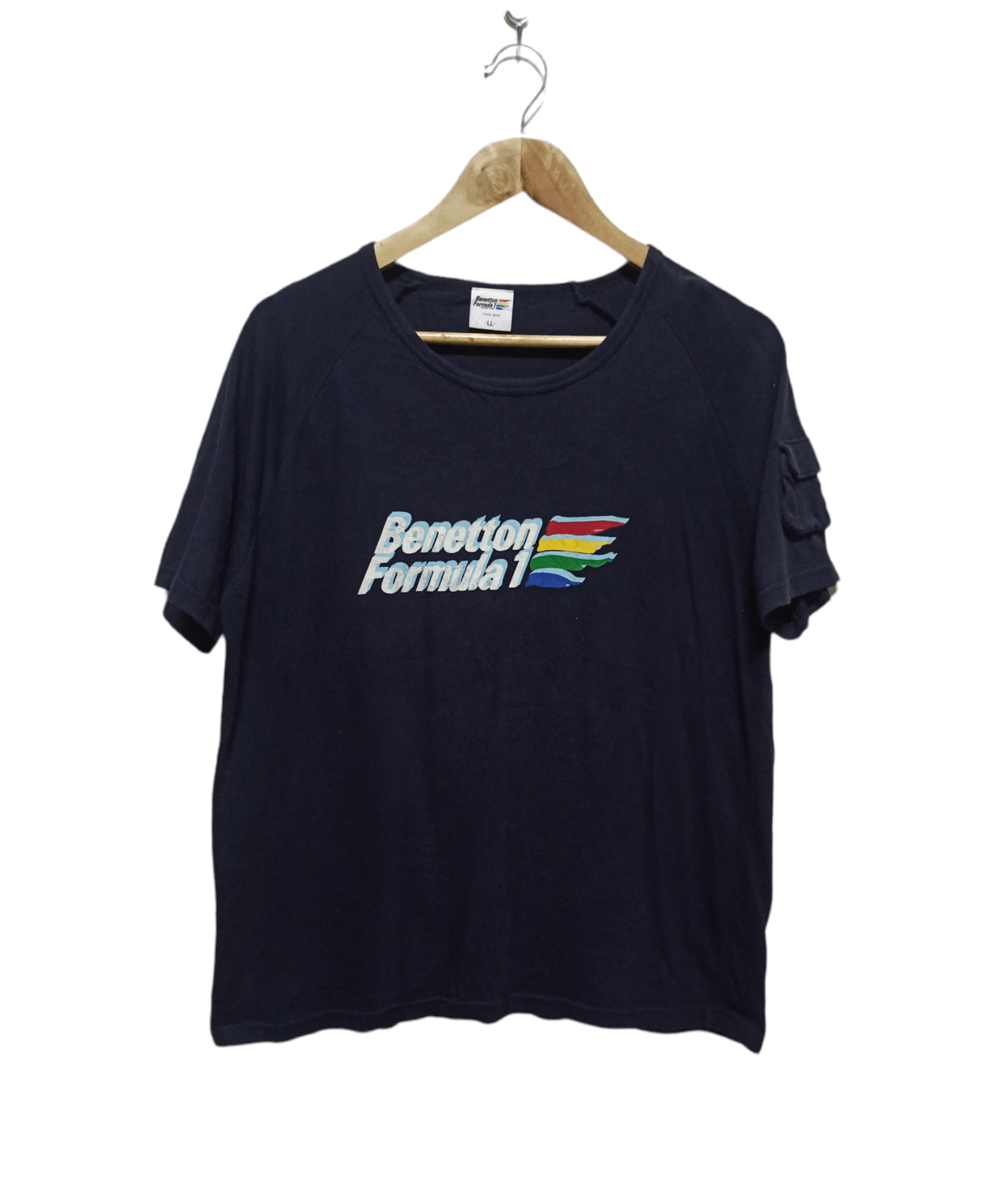 Benetton × Formula 1 × Vintage Vintage Benetton Formula 1 Racing Team Tshirt Size US L / EU 52-54 / 3 - 1 Thumbnail