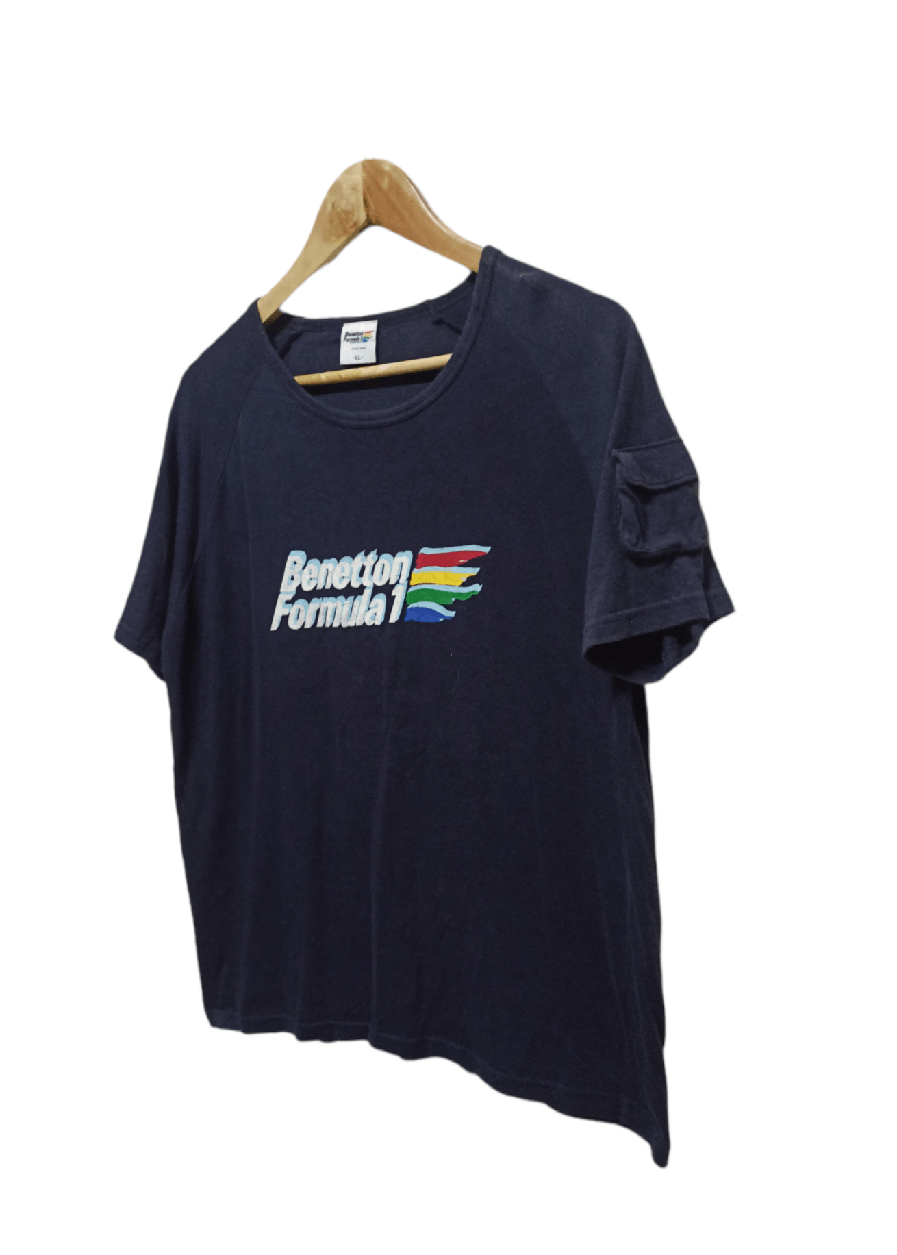 Benetton × Formula 1 × Vintage Vintage Benetton Formula 1 Racing Team Tshirt Size US L / EU 52-54 / 3 - 2 Thumbnail