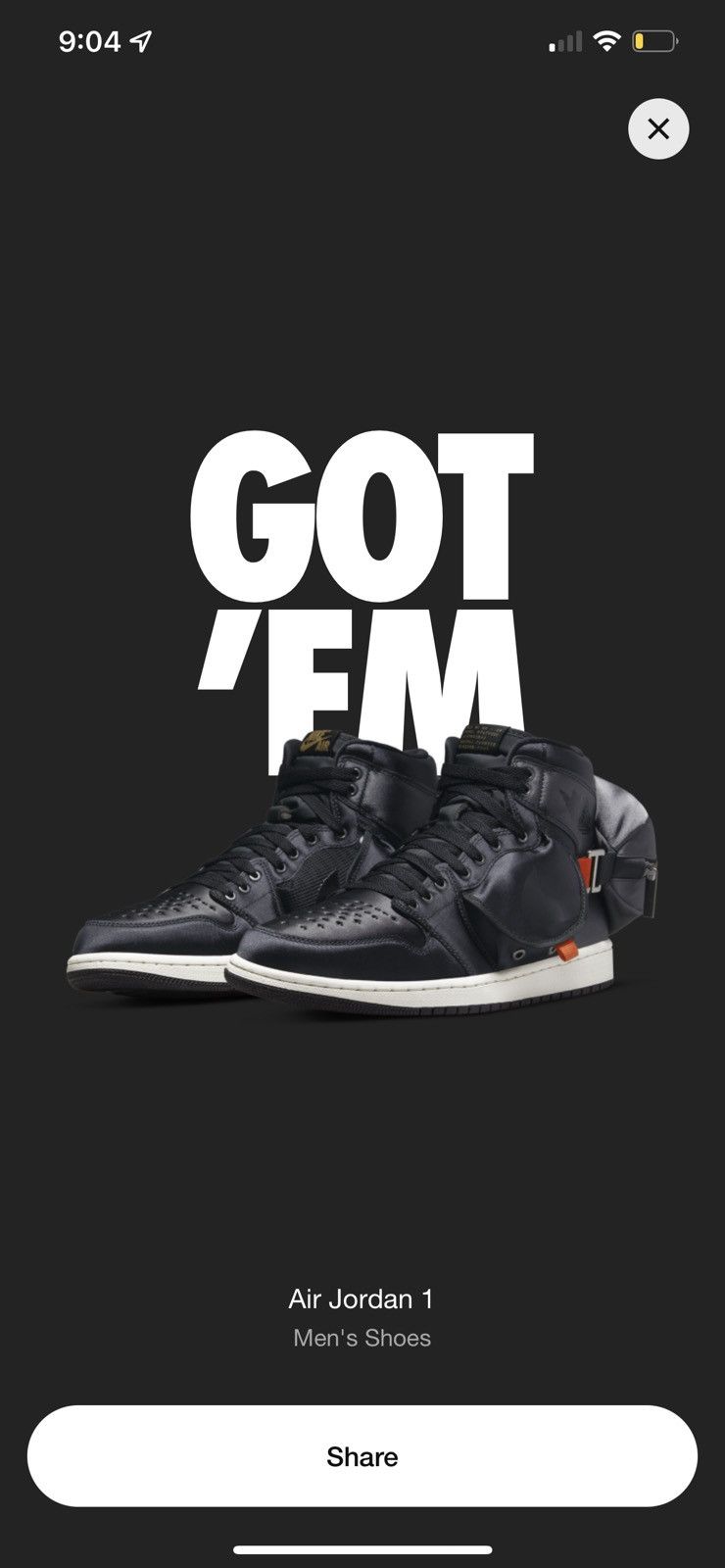 Jordan Brand Nike Air Jordan 1 Retro High OG SP Utility DN4336-001 Sz 12 Size US 12 / EU 45 - 7 Thumbnail