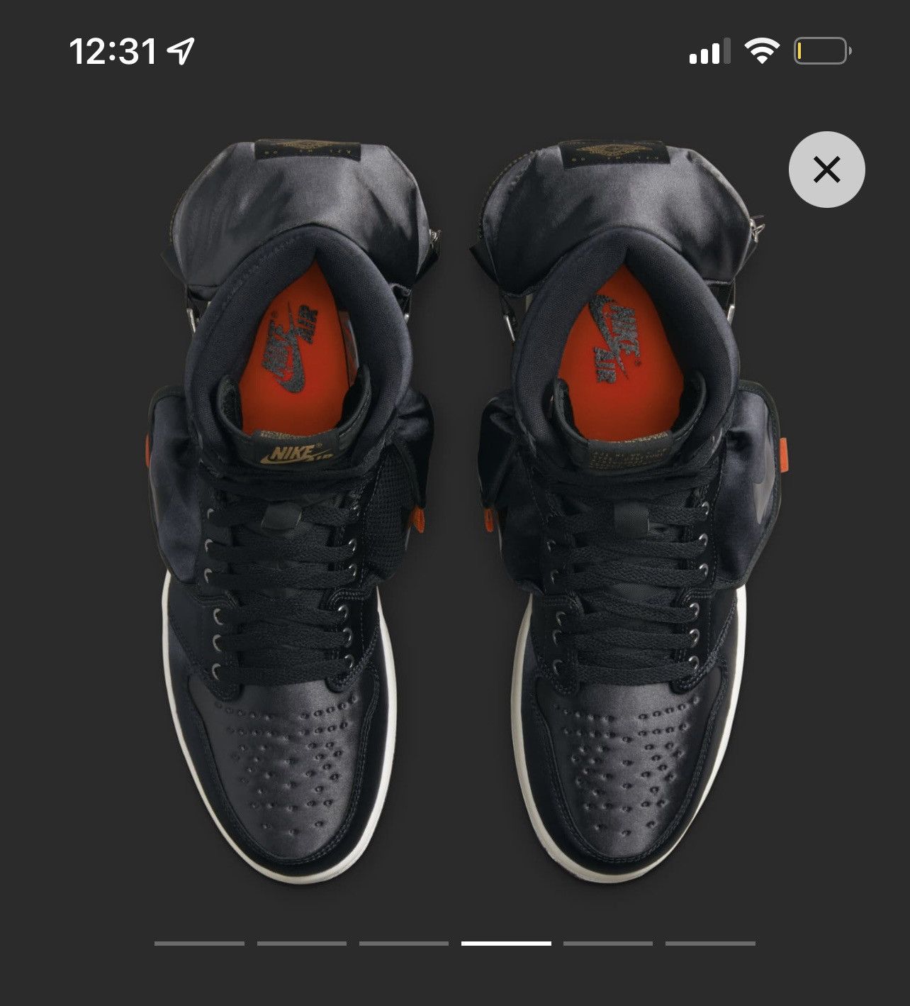 Jordan Brand Nike Air Jordan 1 Retro High OG SP Utility DN4336-001 Sz 12 Size US 12 / EU 45 - 4 Thumbnail