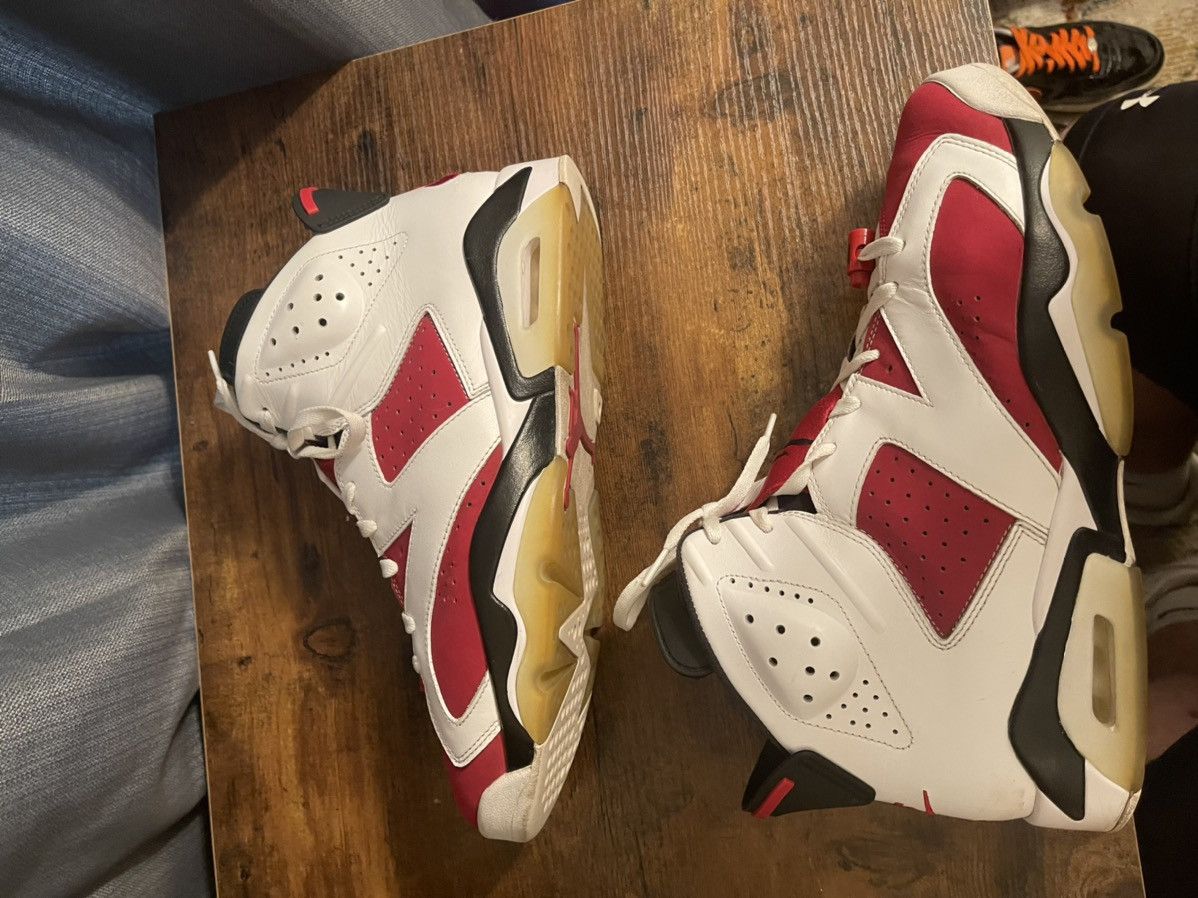Jordan Brand Jordan 6 Carmine 2021 Size US 13 / EU 46 - 3 Thumbnail