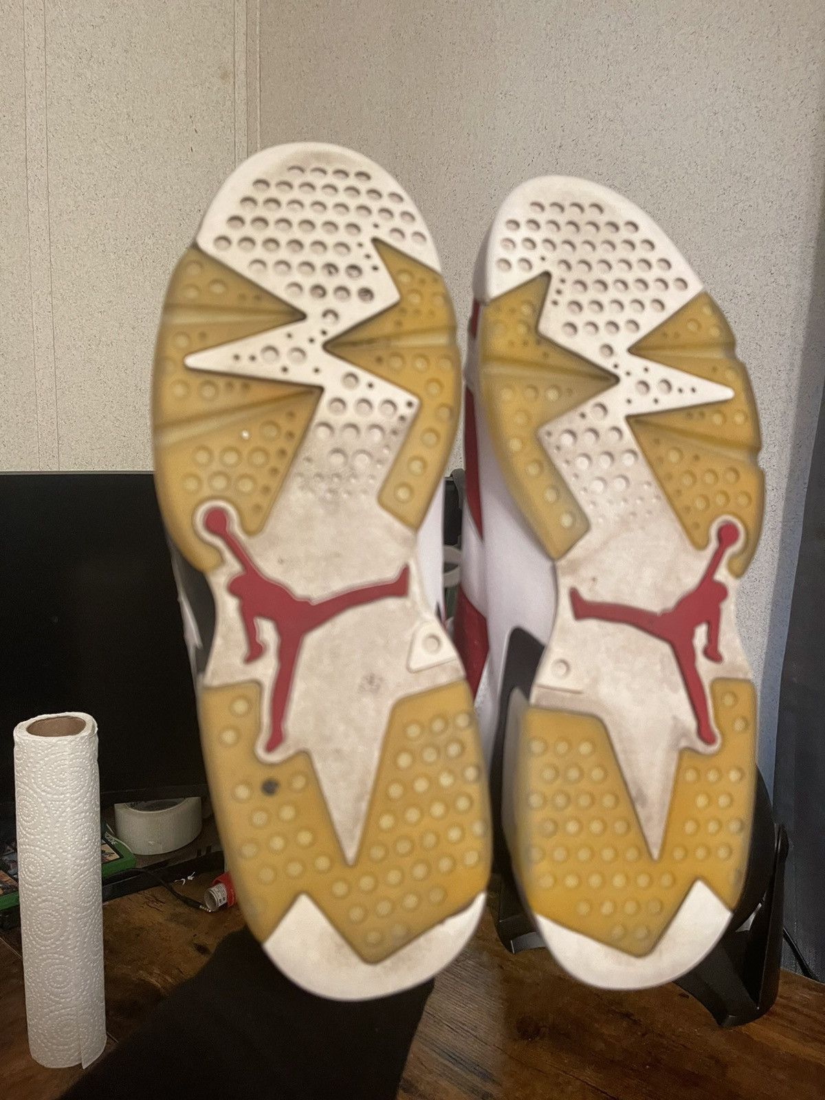 Jordan Brand Jordan 6 Carmine 2021 Size US 13 / EU 46 - 5 Thumbnail