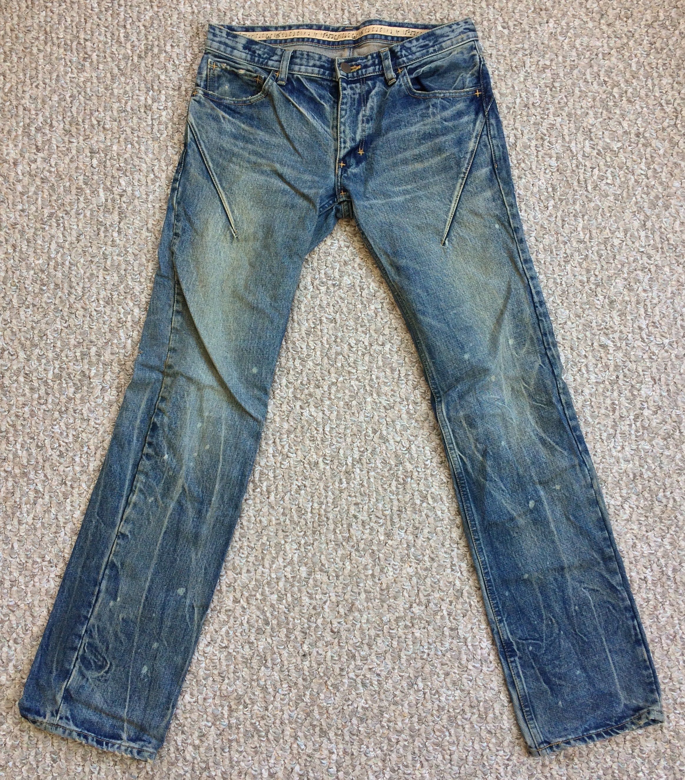 Number (N)ine Number (N)ine Distressed Denim | Grailed