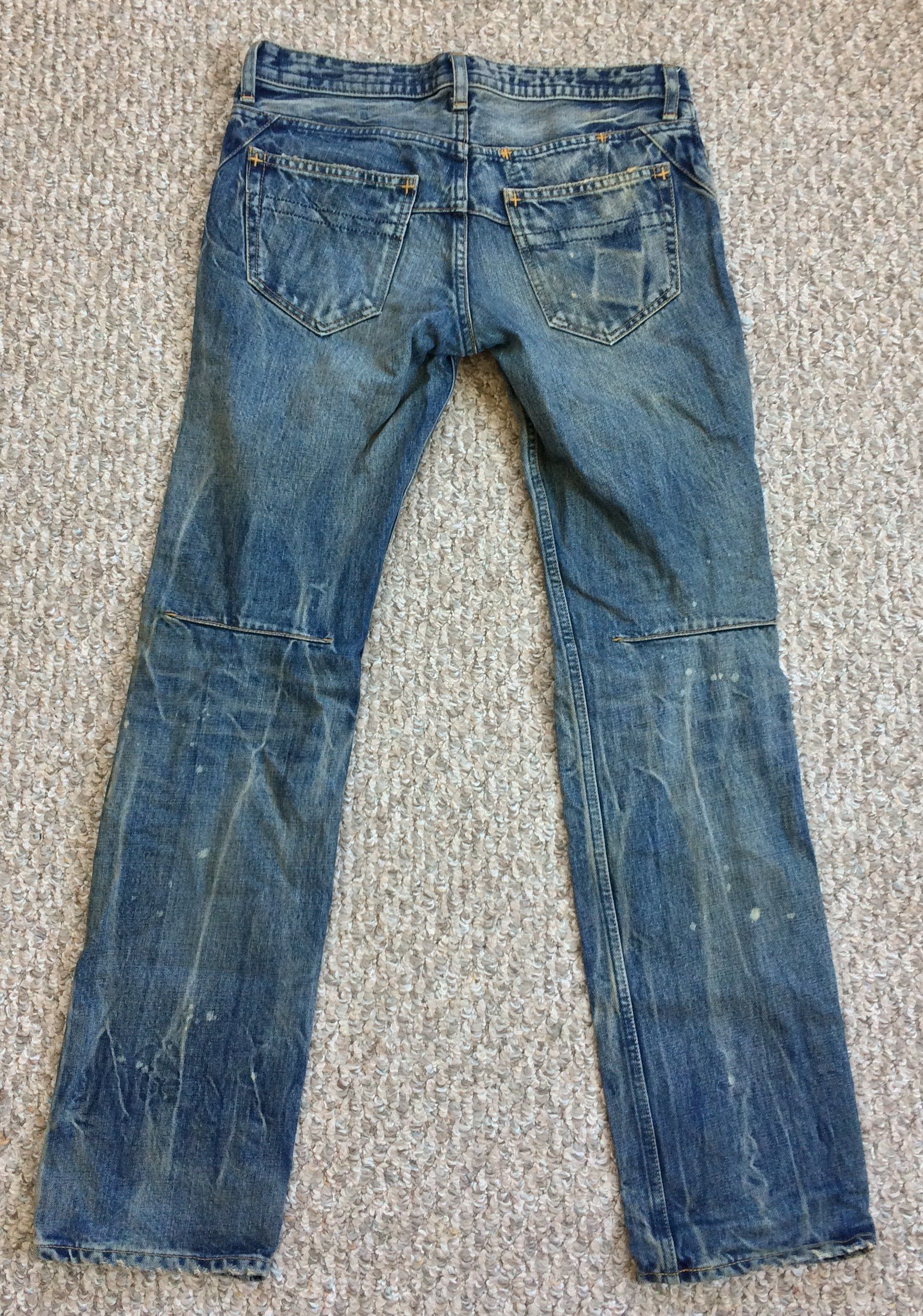 Number (N)ine Number (N)ine Distressed Denim Size US 30 / EU 46 - 8 Thumbnail