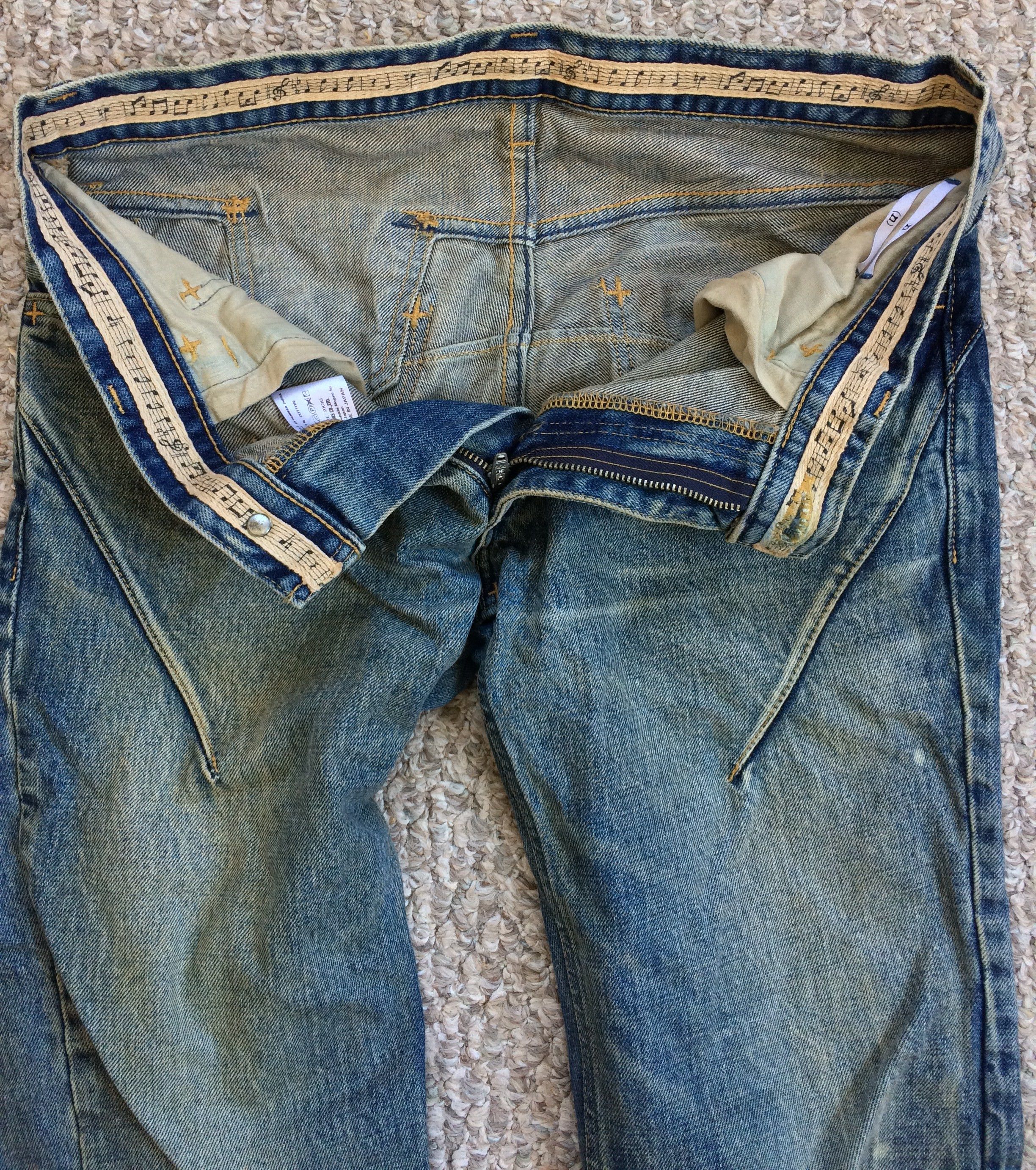 Number (N)ine Number (N)ine Distressed Denim Size US 30 / EU 46 - 4 Thumbnail