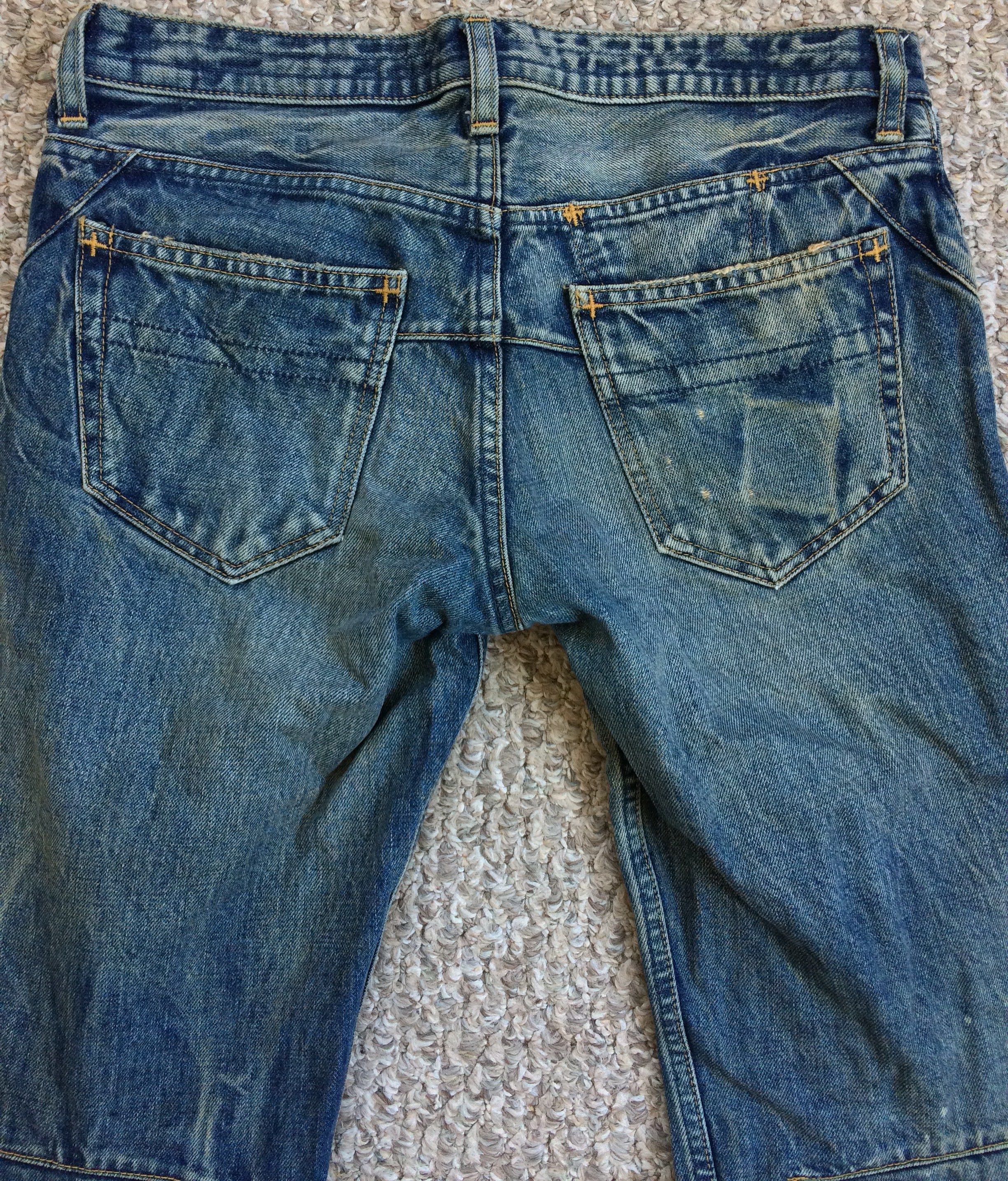 Number (N)ine Number (N)ine Distressed Denim Size US 30 / EU 46 - 9 Thumbnail