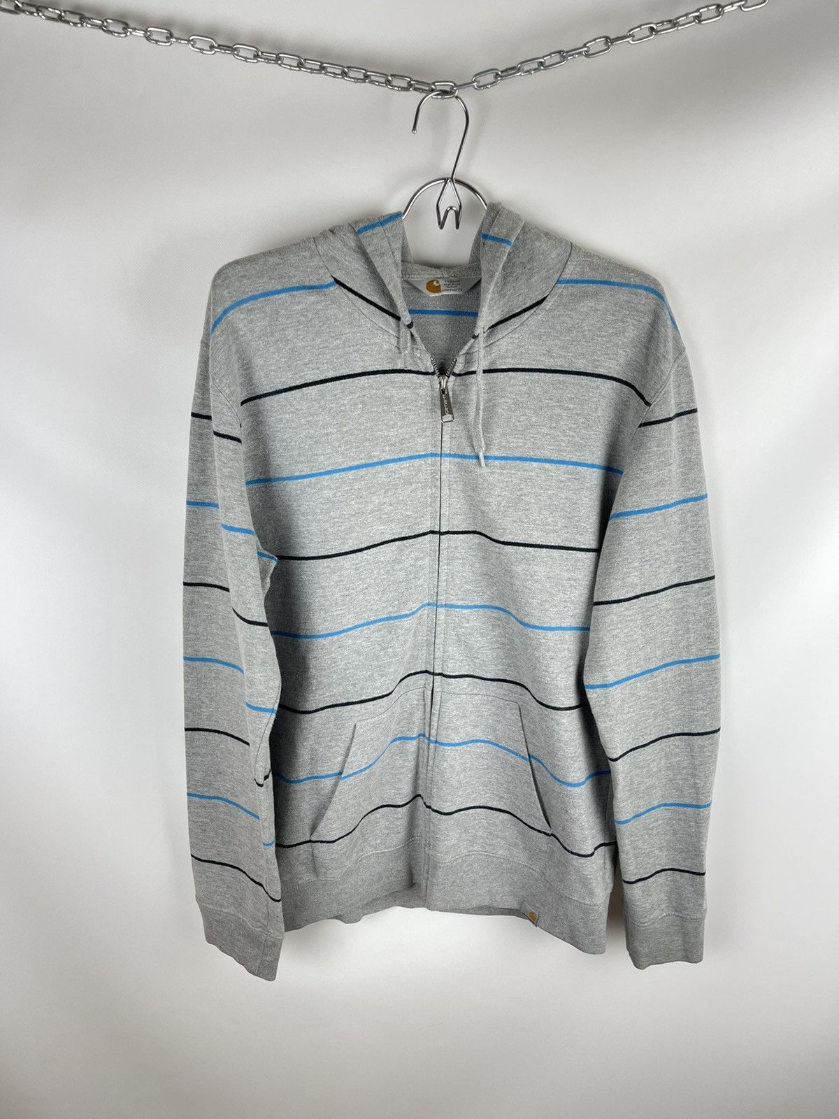 Carhartt Carhartt WIP vintage hooded mellow cable stripe jacket Size US M / EU 48-50 / 2 - 1 Thumbnail