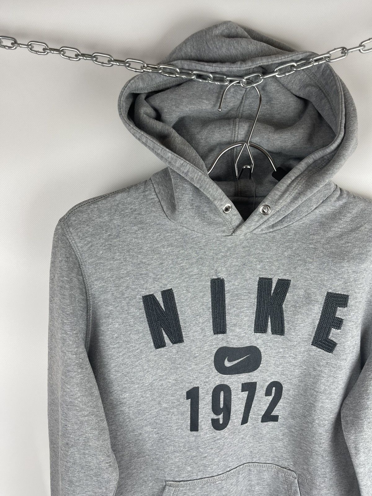 Nike Nike Vintage y2k logo swoosh 1972 hooded jacket Size US M / EU 48-50 / 2 - 2 Thumbnail