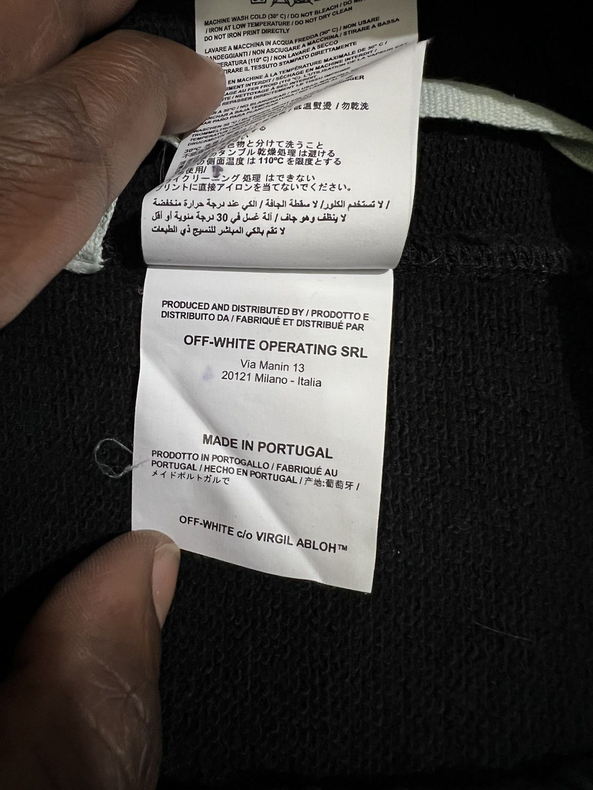 Off-White Off-White “Temperature” Fire Line sweatpants sz small Size US 31 - 11 Thumbnail