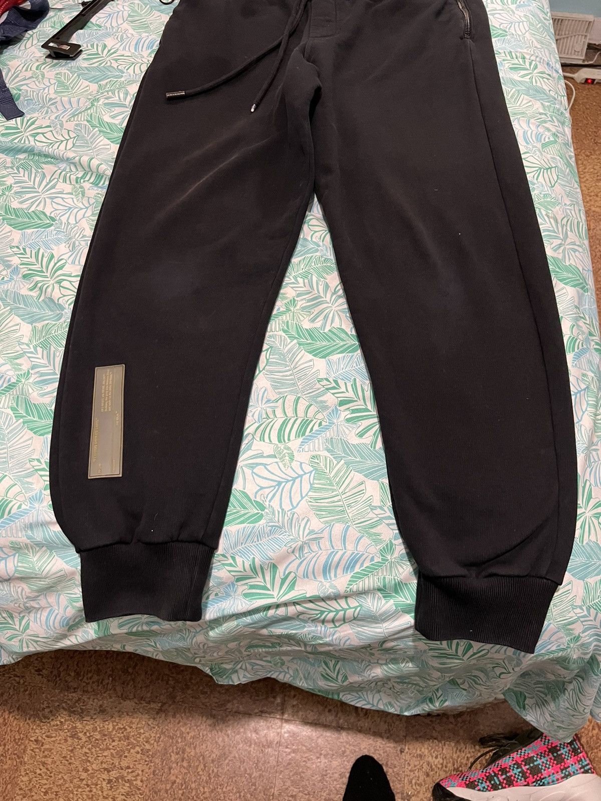 Off-White Off-White “Temperature” Fire Line sweatpants sz small Size US 31 - 5 Thumbnail