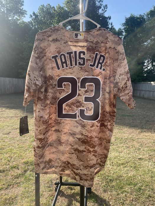 Fernando Tatis Jr. #23 San Diego Padres Camo Jersey - Cheap MLB