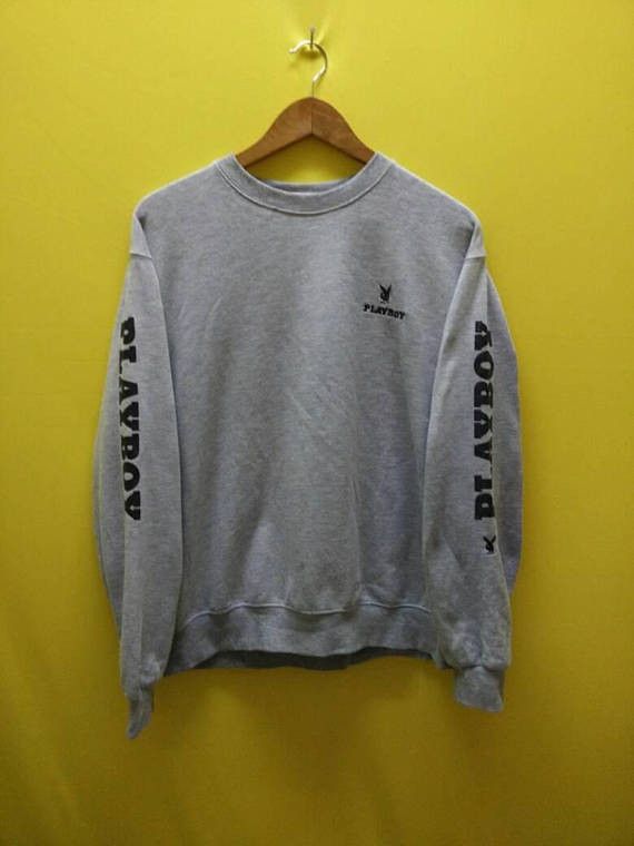 Playboy BACK EMBROIDERY SWEATSHIRT Size US XL / EU 56 / 4 - 2 Thumbnail