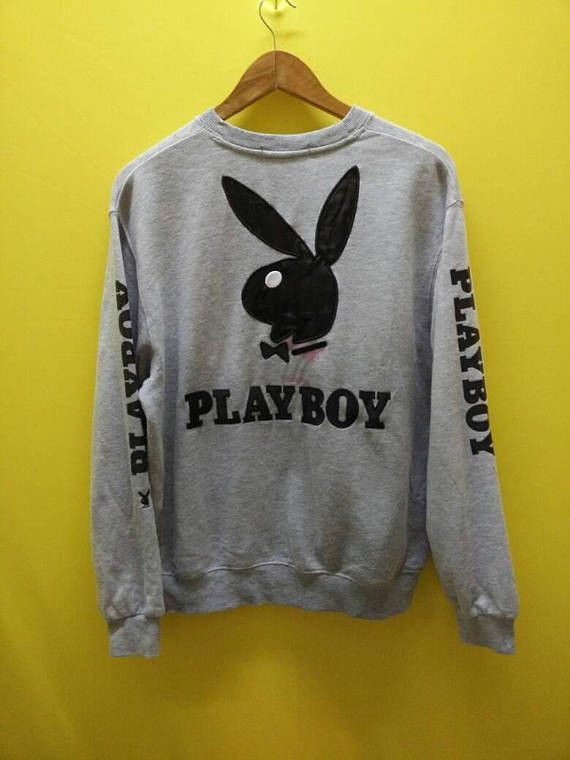 Playboy BACK EMBROIDERY SWEATSHIRT Size US XL / EU 56 / 4 - 1 Thumbnail