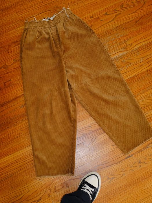 名入れ無料 CAMIEL FORTGENS Grandpa Grandpa Pants CORDUROY Corduroy