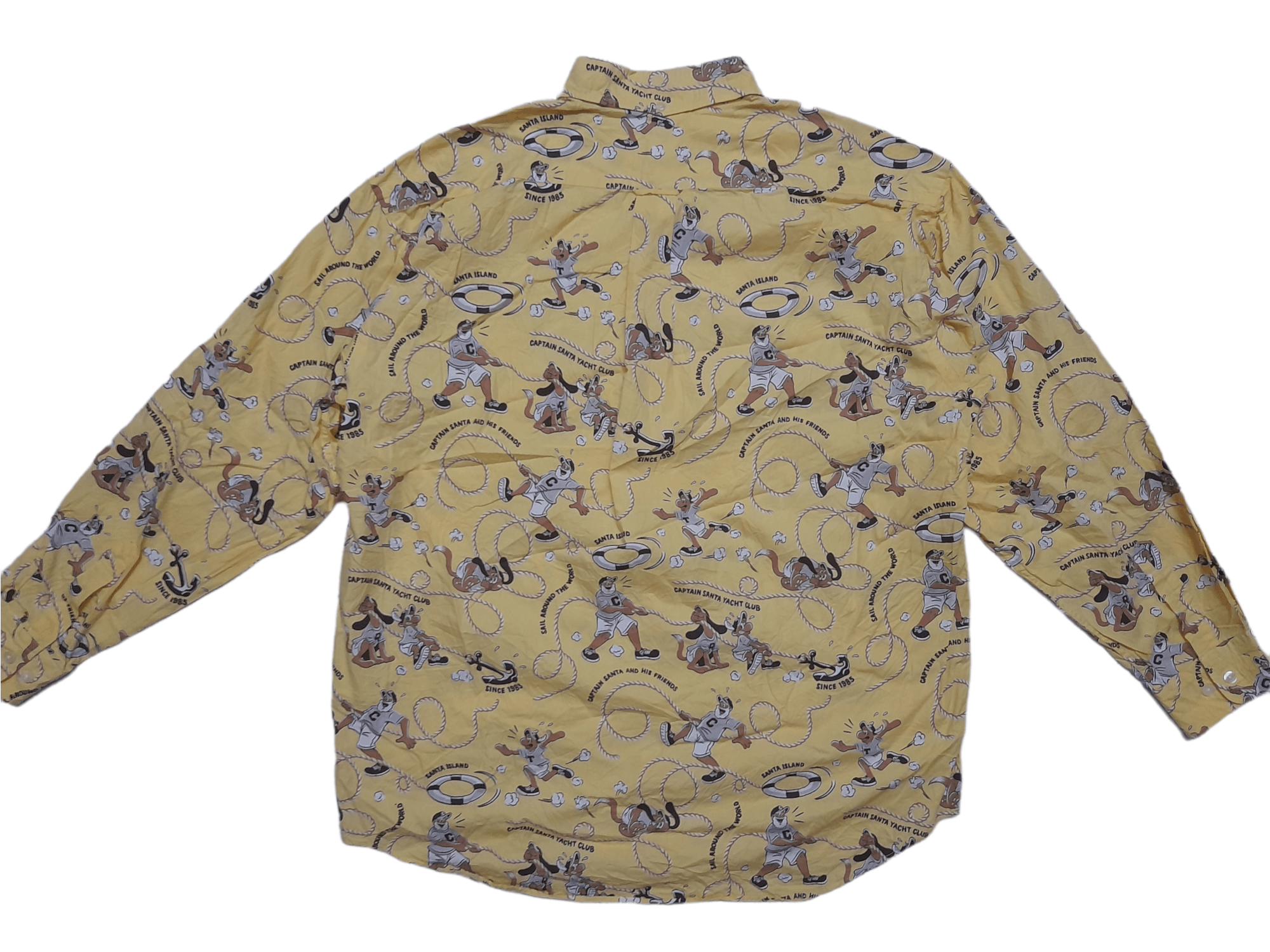 Captain Santors × Japanese Brand 90s Captain Santa Fullprint Button Down (E22) Size US L / EU 52-54 / 3 - 5 Thumbnail