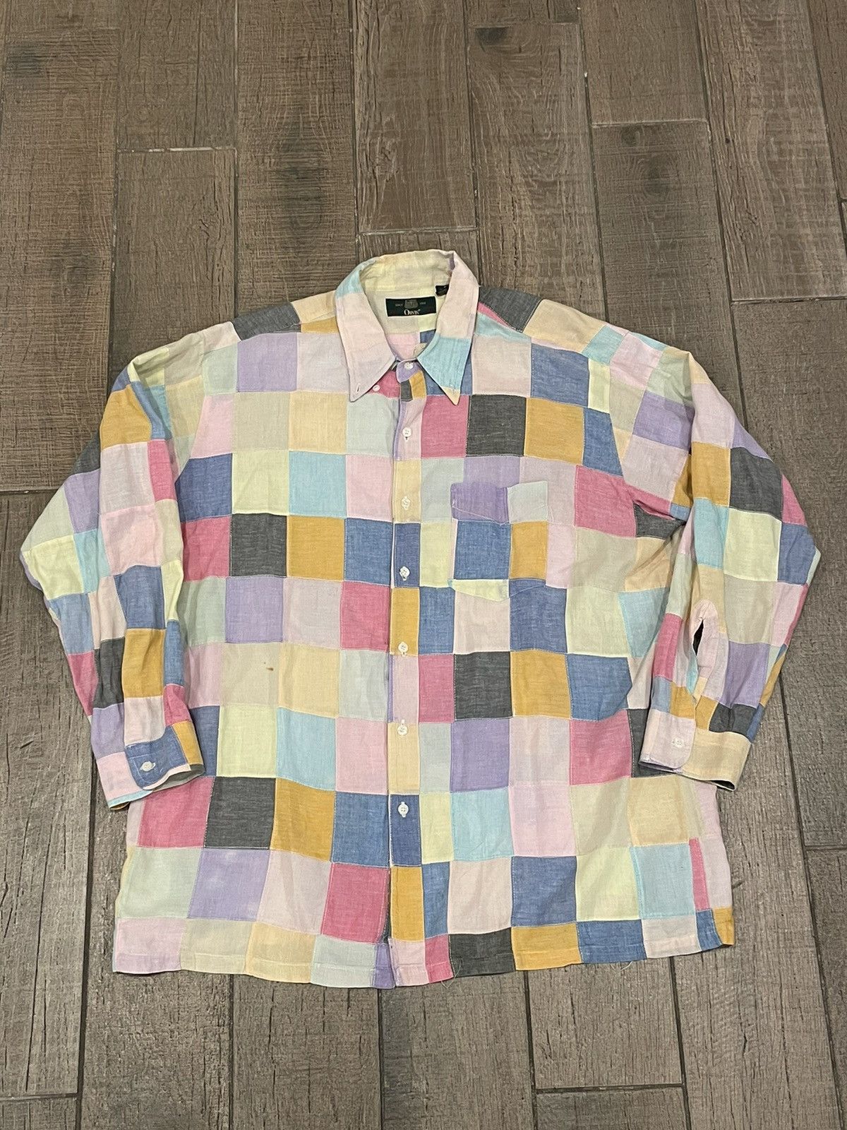 Orvis × Vintage Vintage Orvis Patchwork Button Up Shirt - XXL Size US XXL / EU 58 / 5 - 4 Thumbnail