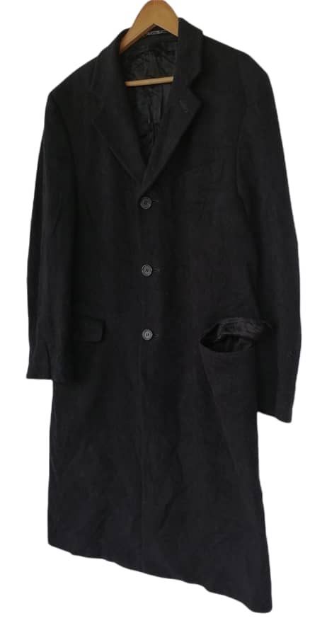 Fendi Vintage Fendi Long Coat Wool Jacket Size US L / EU 52-54 / 3 - 3 Thumbnail