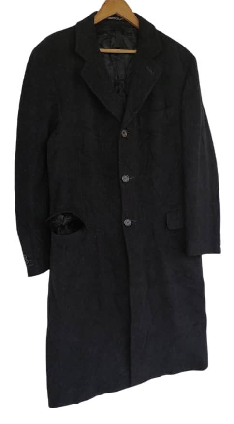 Fendi Vintage Fendi Long Coat Wool Jacket Size US L / EU 52-54 / 3 - 2 Thumbnail