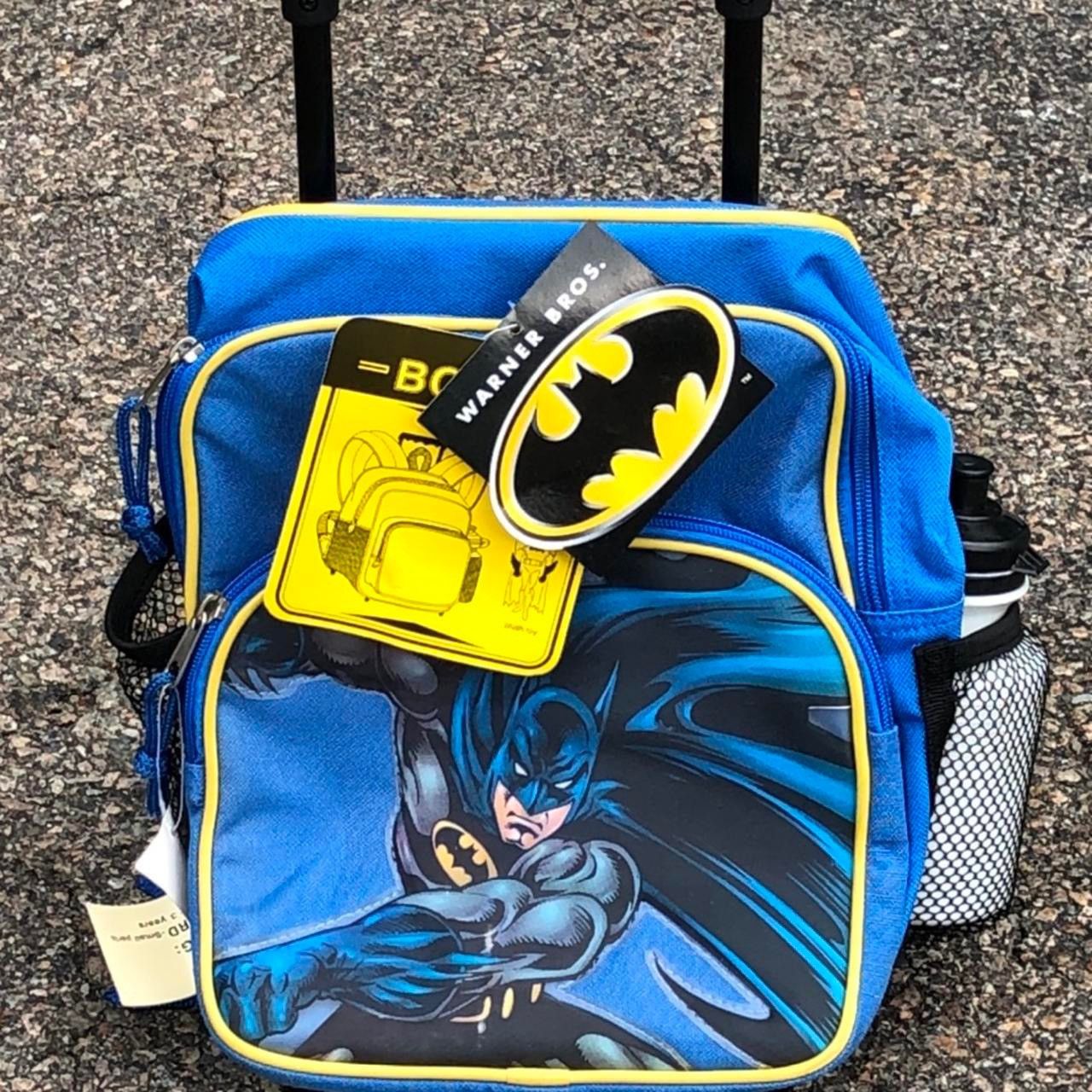 Cartoon Network PICK ONE 2001 Batman Backpack wheels 90s school bag BTAS Size ONE SIZE - 6 Thumbnail