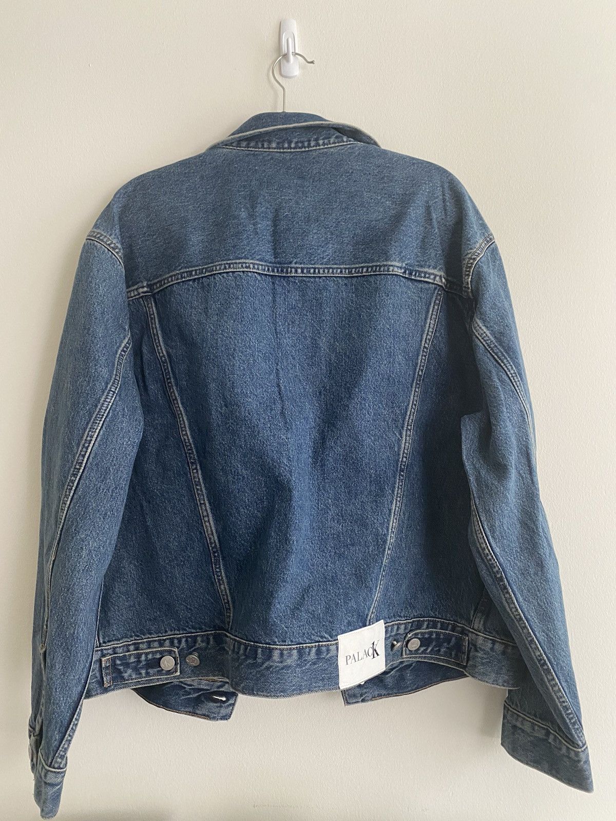 LカラーCK1 Palace Relaxed Trucker Denim Jacket