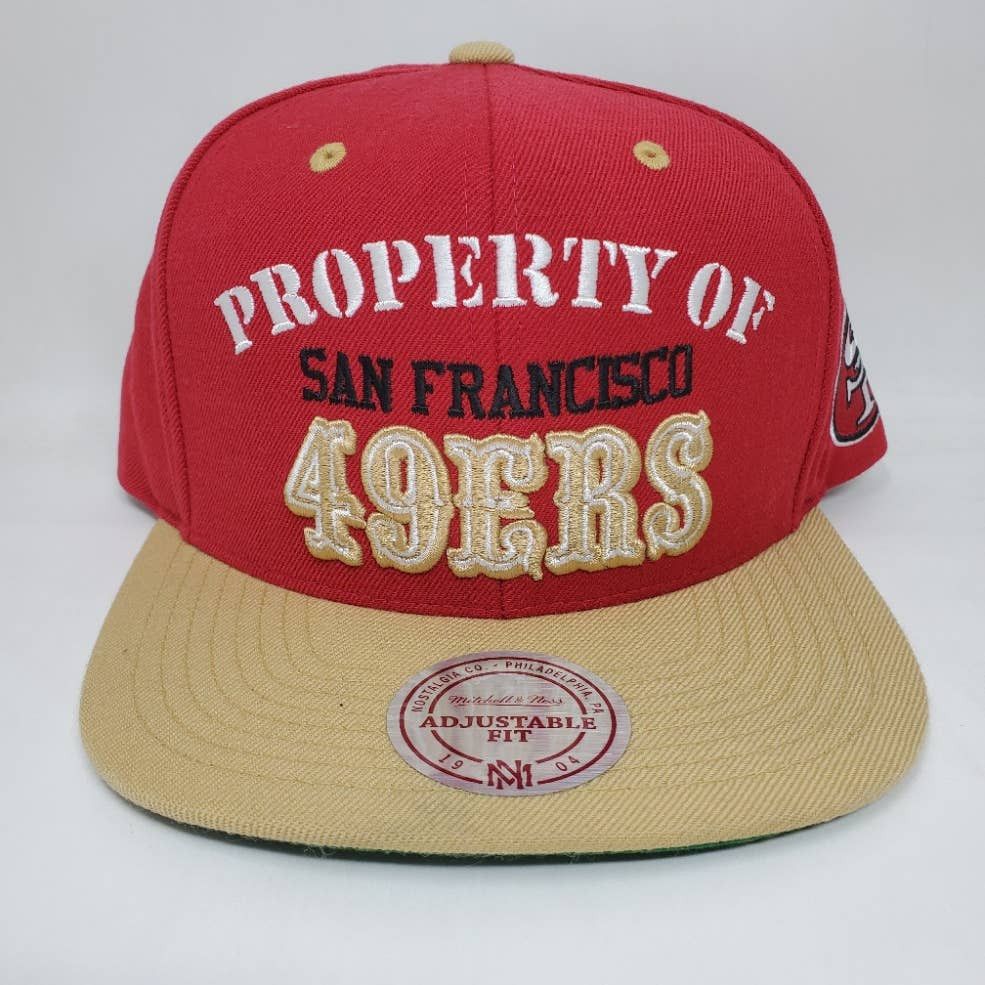 Mitchell & Ness Mitchell & Ness NFL SF 49ers Property Snapback Hat