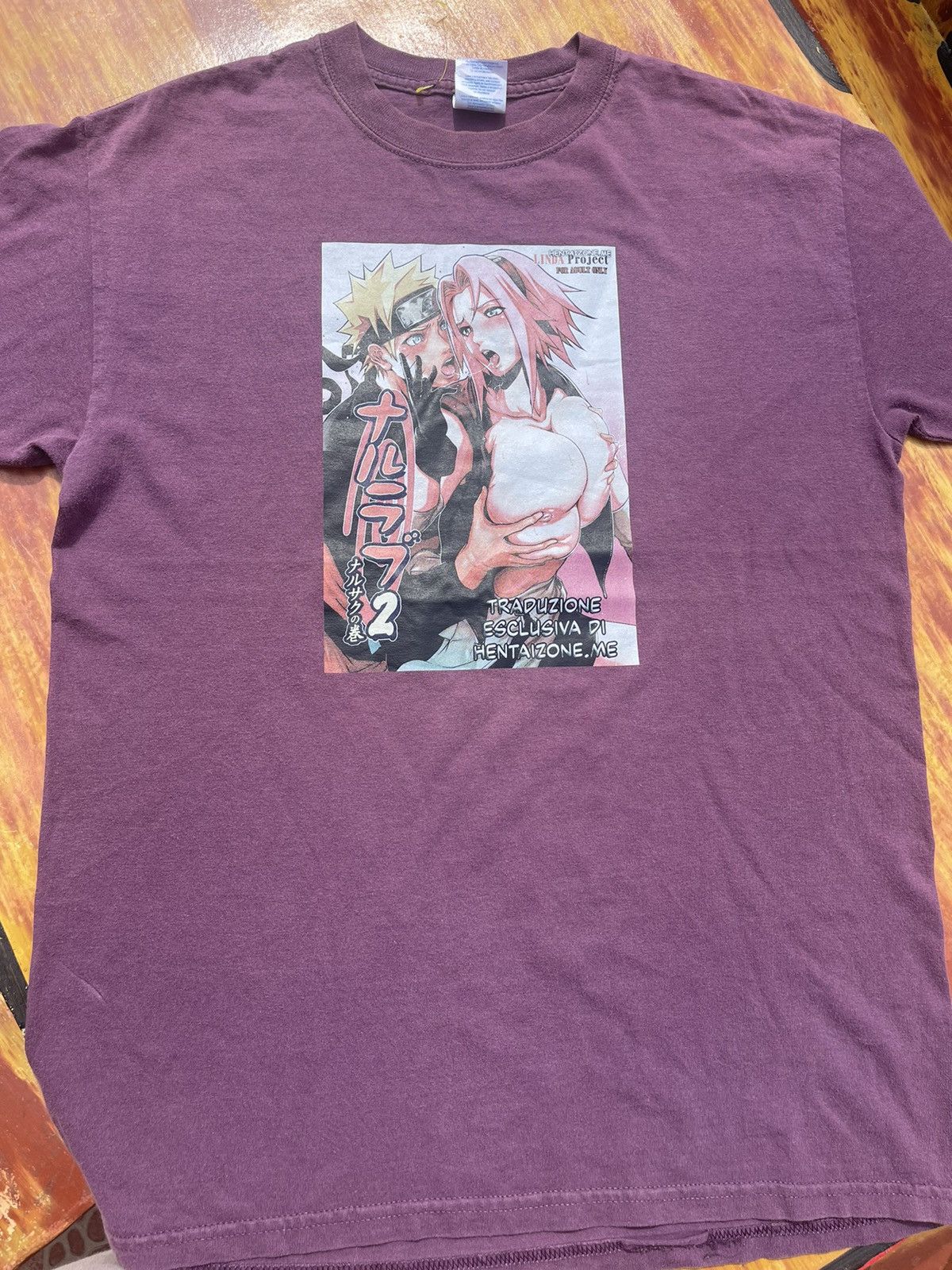 Anime × Vintage Naruto x sakura hentai Size US L / EU 52-54 / 3 - 2 Thumbnail