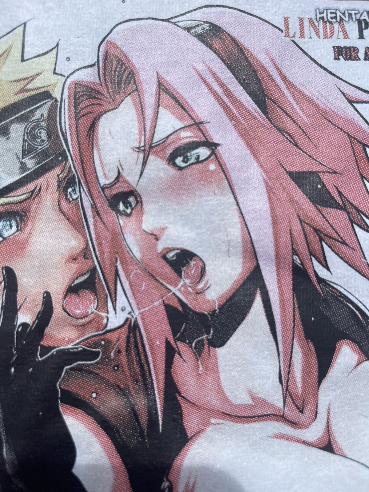 Anime × Vintage Naruto x sakura hentai Size US L / EU 52-54 / 3 - 3 Thumbnail
