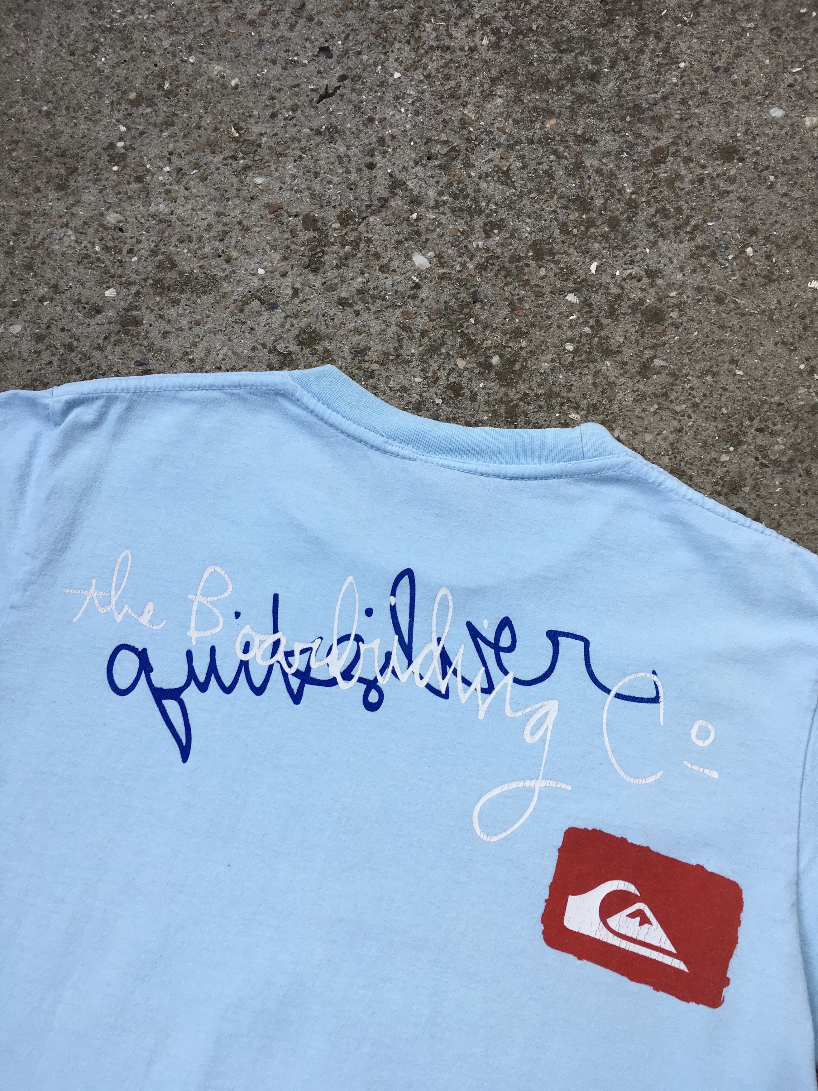 Quicksilver × Vintage Quicksilver Vintage 90s Big Logo T-Shirt Size M Size US M / EU 48-50 / 2 - 4 Thumbnail