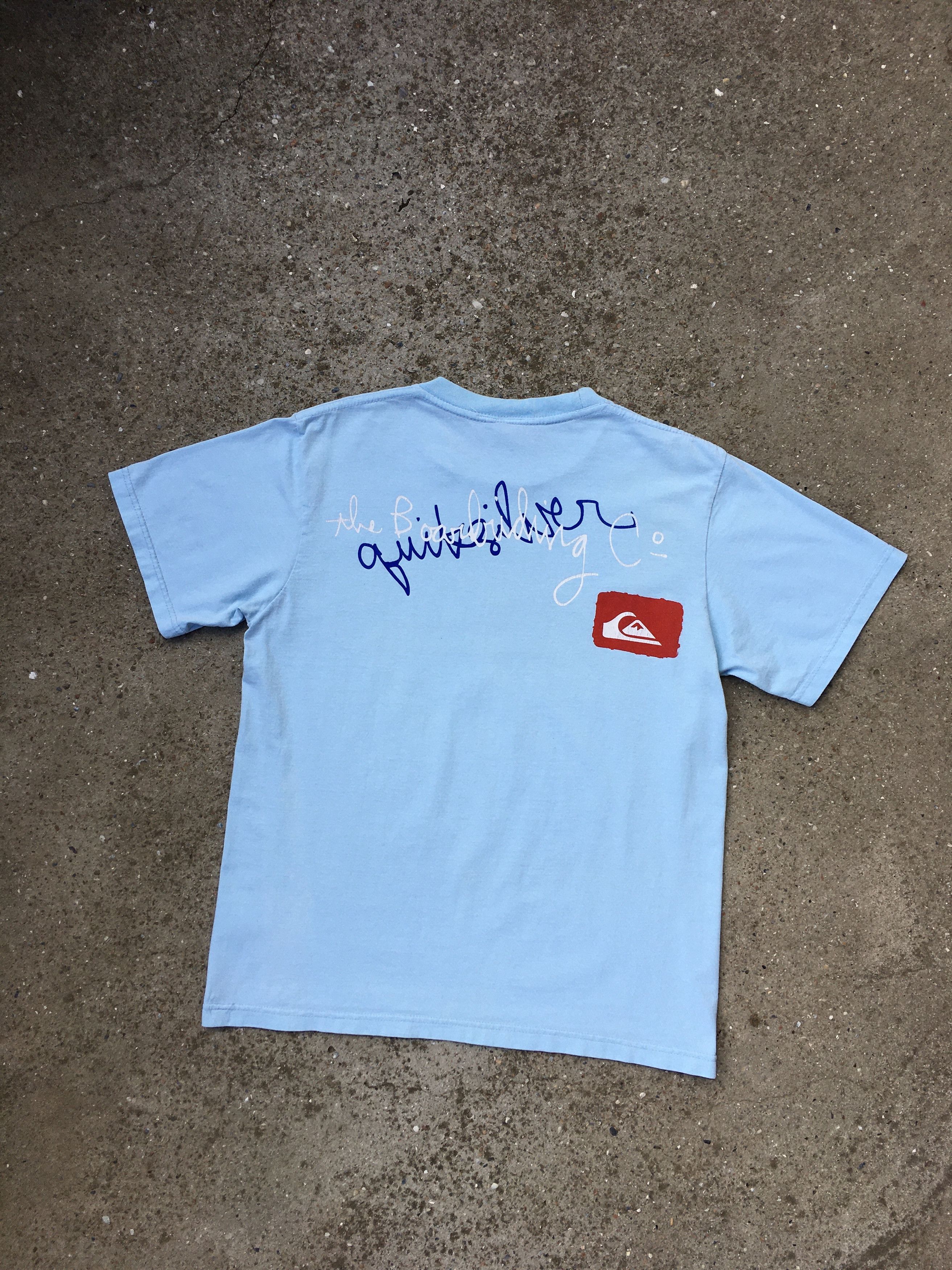 Quicksilver × Vintage Quicksilver Vintage 90s Big Logo T-Shirt Size M Size US M / EU 48-50 / 2 - 2 Thumbnail