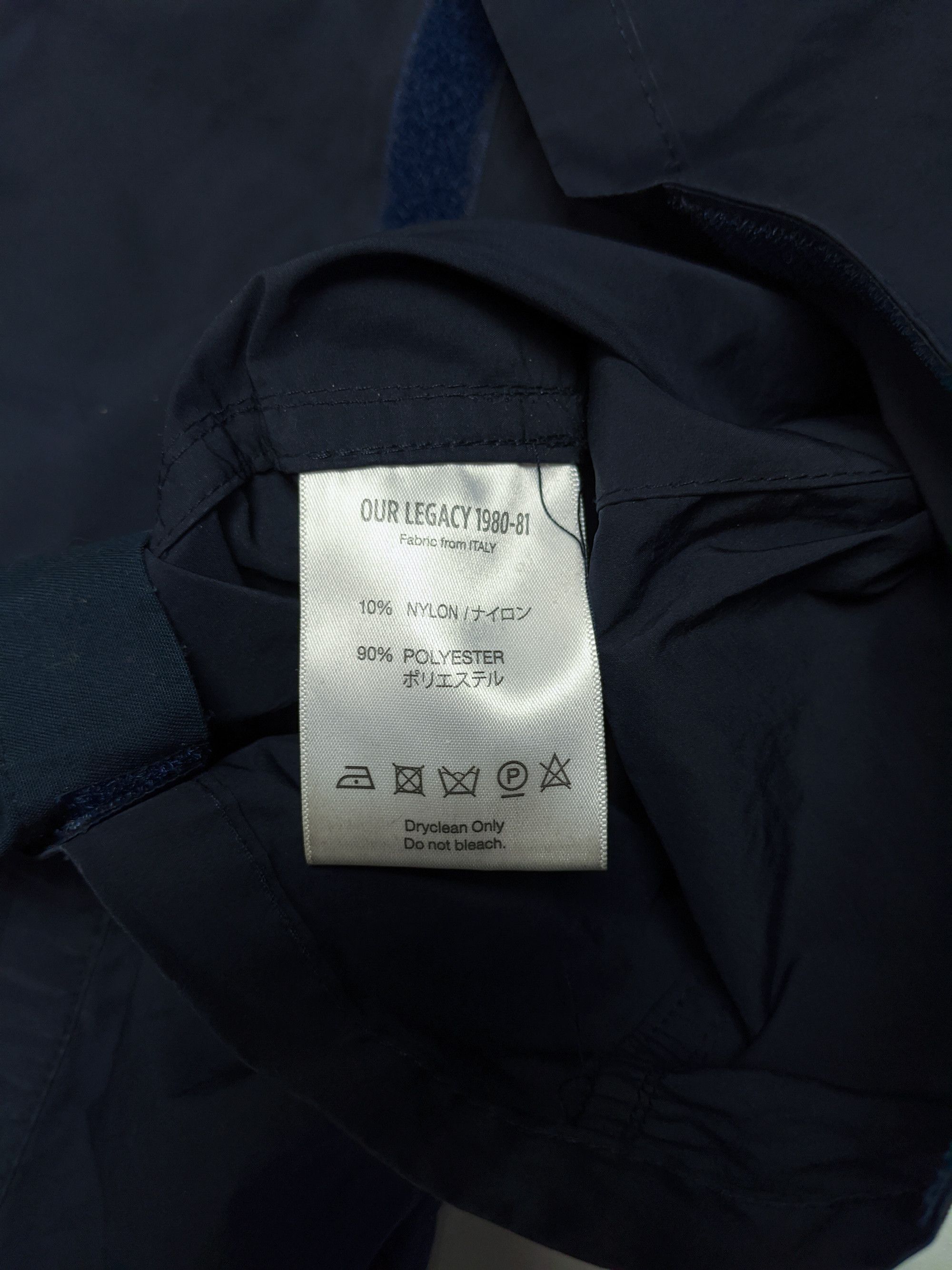 Our Legacy Cloud Jacket Navy Lightweight Parka Size 46 Size US S / EU 44-46 / 1 - 5 Thumbnail