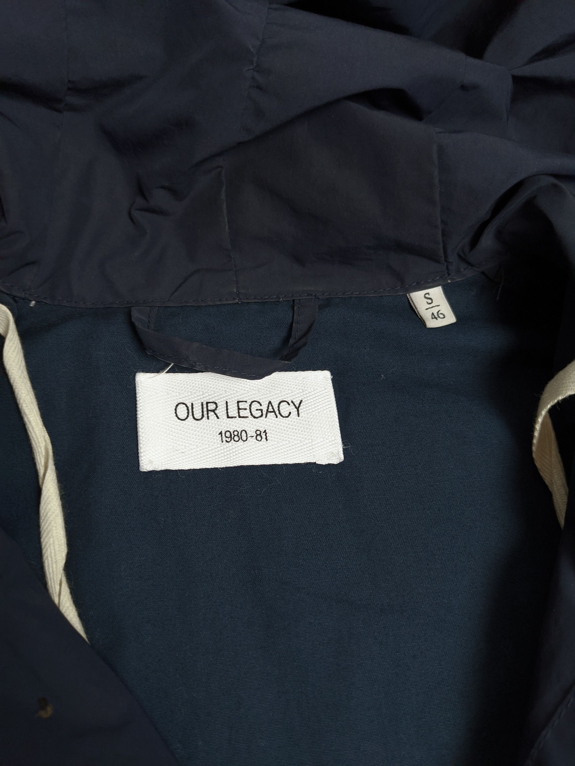 Our Legacy Cloud Jacket Navy Lightweight Parka Size 46 Size US S / EU 44-46 / 1 - 4 Thumbnail