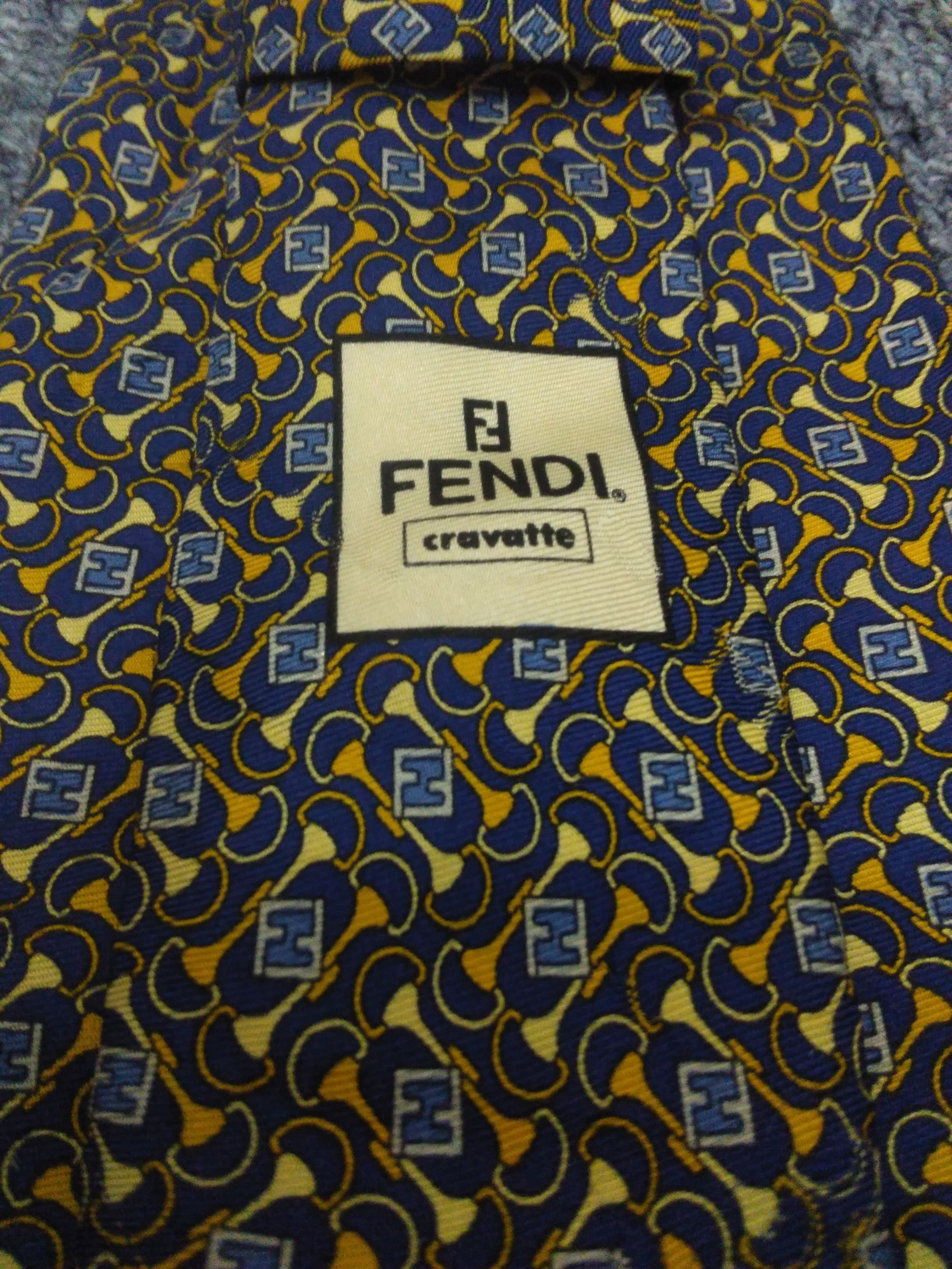 fendi cravatte tie