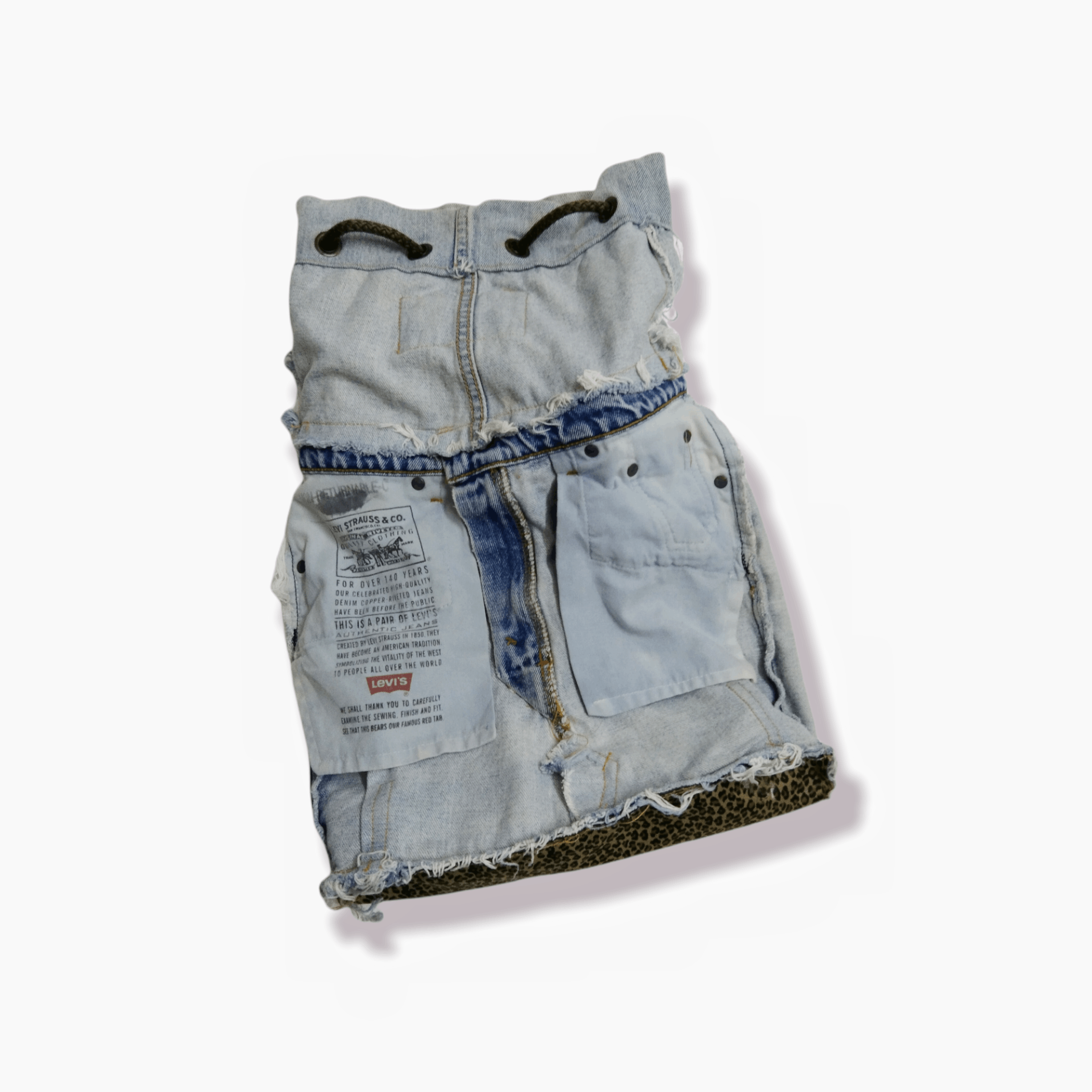 Levi's REPURPOSE VINTAGE LEVI'S 512 USA FABRIC DENIM BACKPACK Size ONE SIZE - 25 Thumbnail