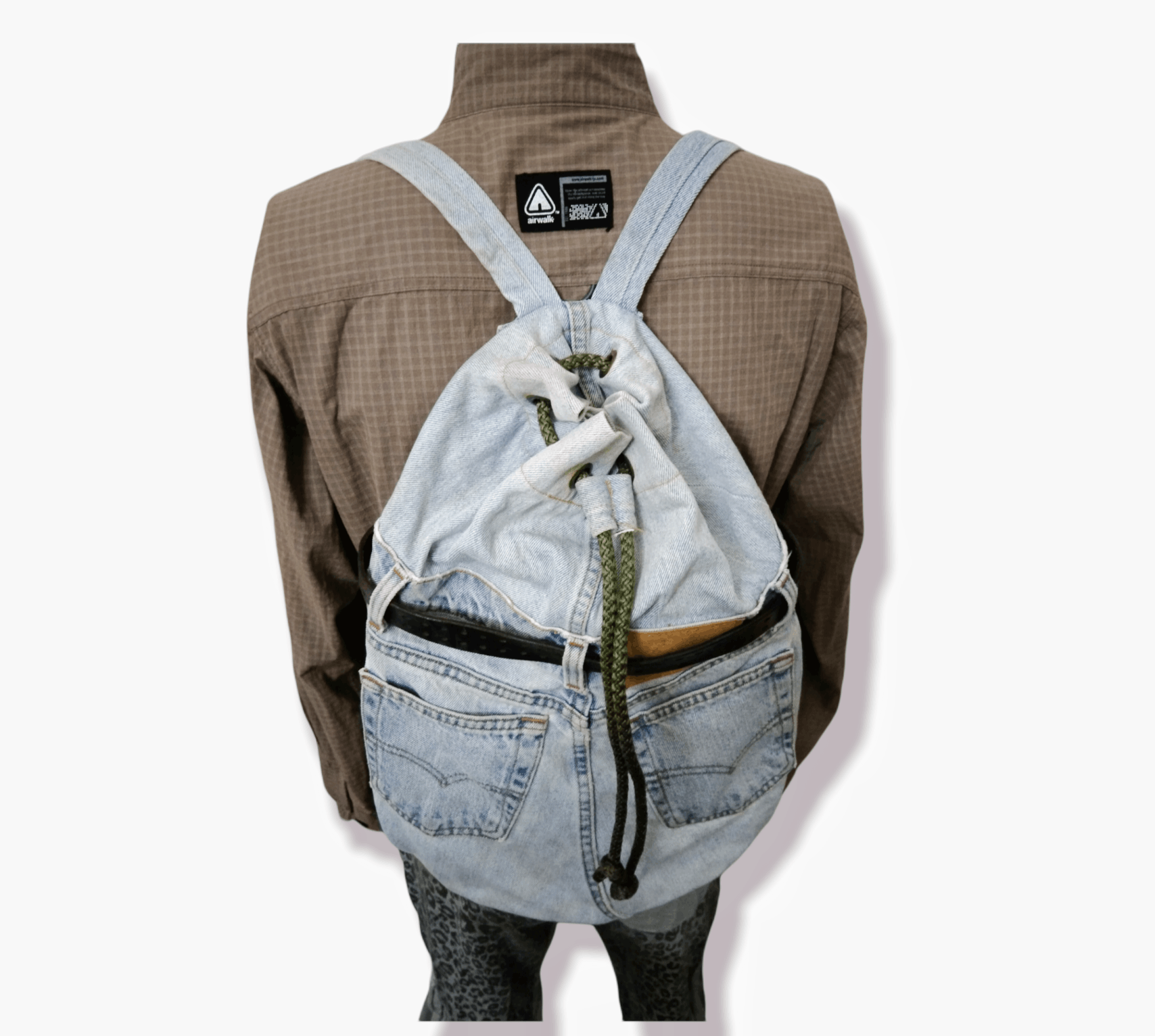 Levi's REPURPOSE VINTAGE LEVI'S 512 USA FABRIC DENIM BACKPACK Size ONE SIZE - 9 Thumbnail
