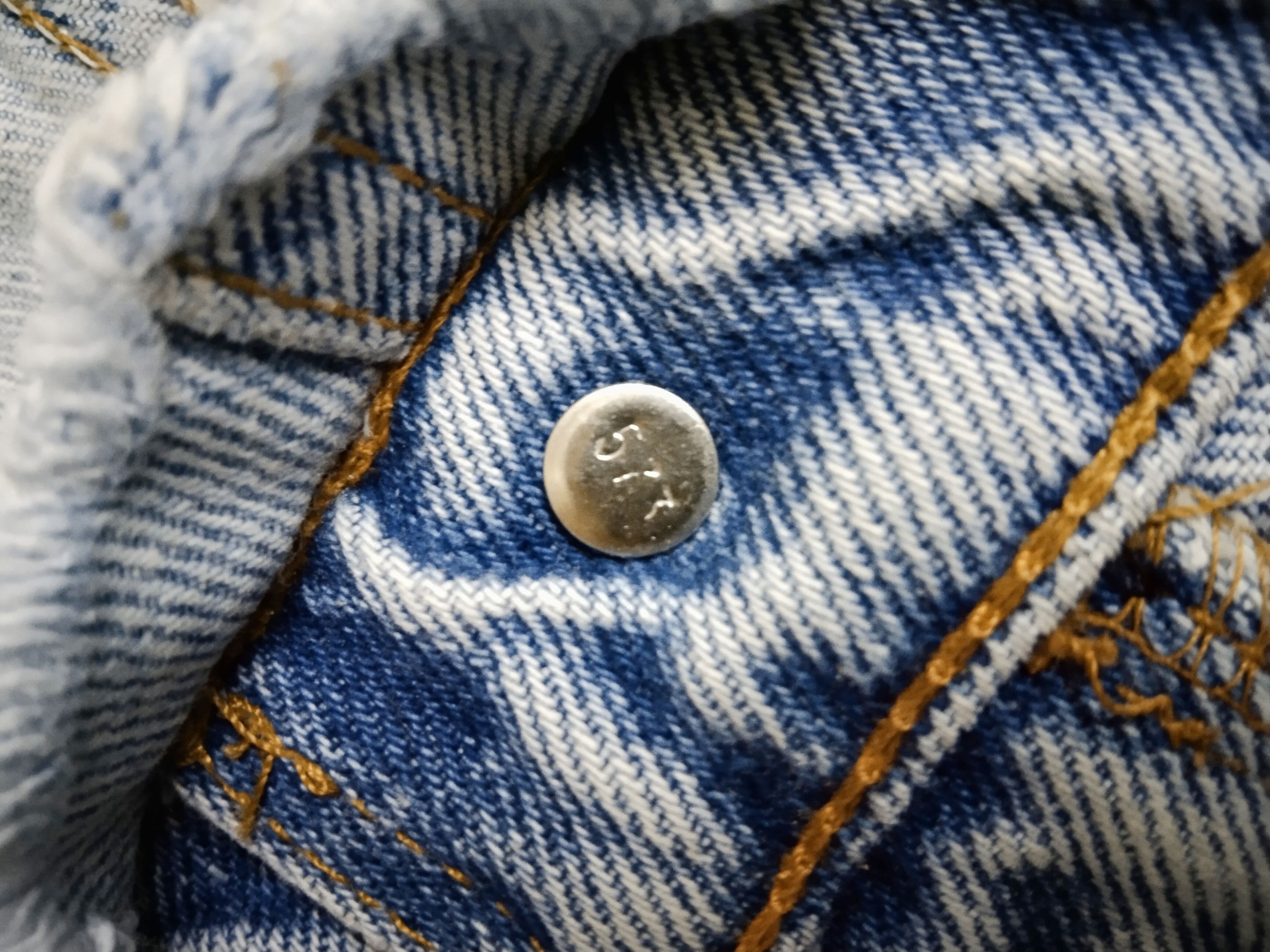 Levi's REPURPOSE VINTAGE LEVI'S 512 USA FABRIC DENIM BACKPACK Size ONE SIZE - 21 Thumbnail