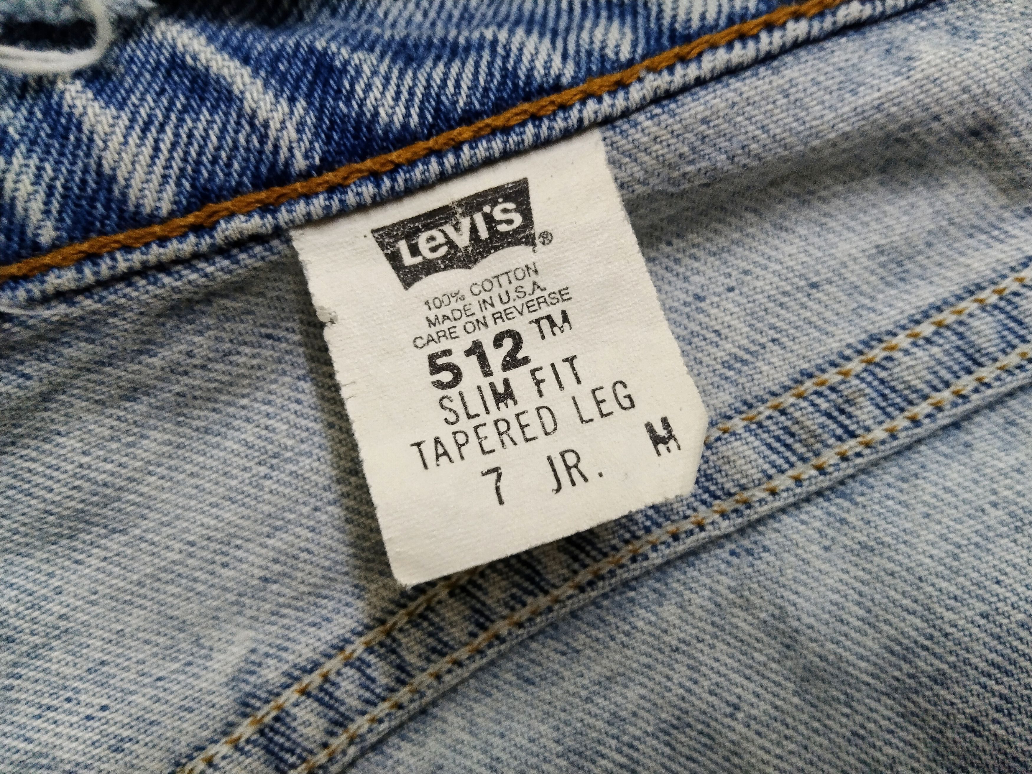 Levi's REPURPOSE VINTAGE LEVI'S 512 USA FABRIC DENIM BACKPACK Size ONE SIZE - 23 Thumbnail