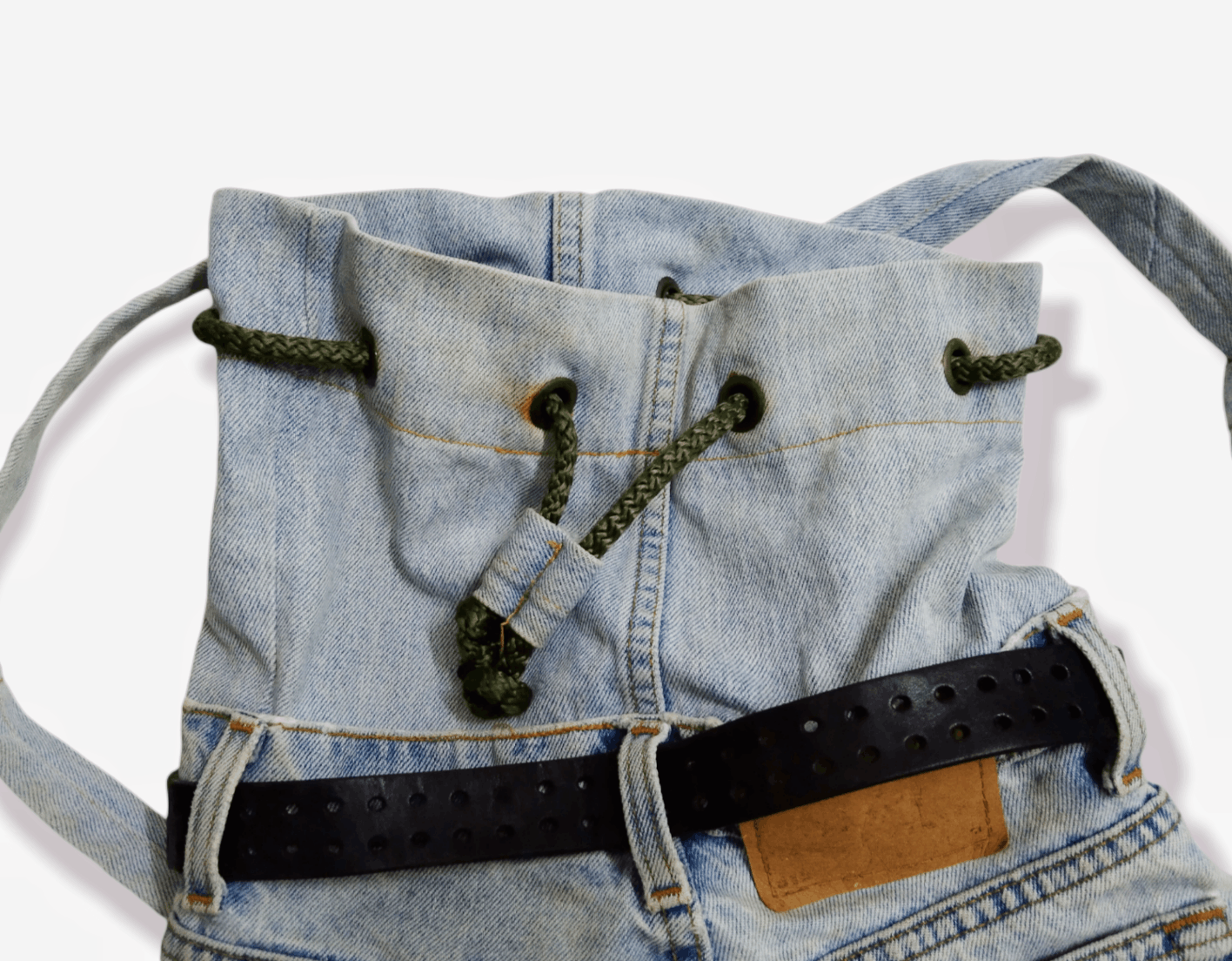 Levi's REPURPOSE VINTAGE LEVI'S 512 USA FABRIC DENIM BACKPACK Size ONE SIZE - 13 Thumbnail