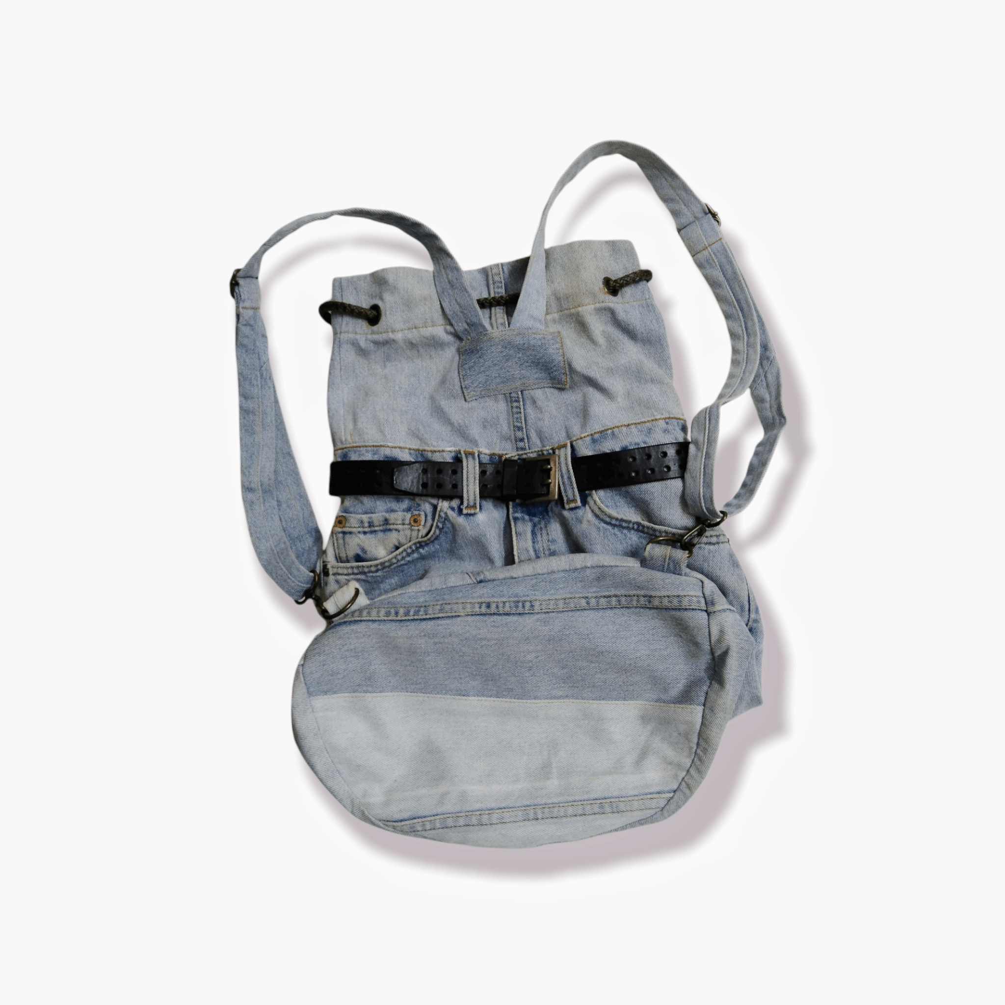 Levi's REPURPOSE VINTAGE LEVI'S 512 USA FABRIC DENIM BACKPACK Size ONE SIZE - 16 Thumbnail