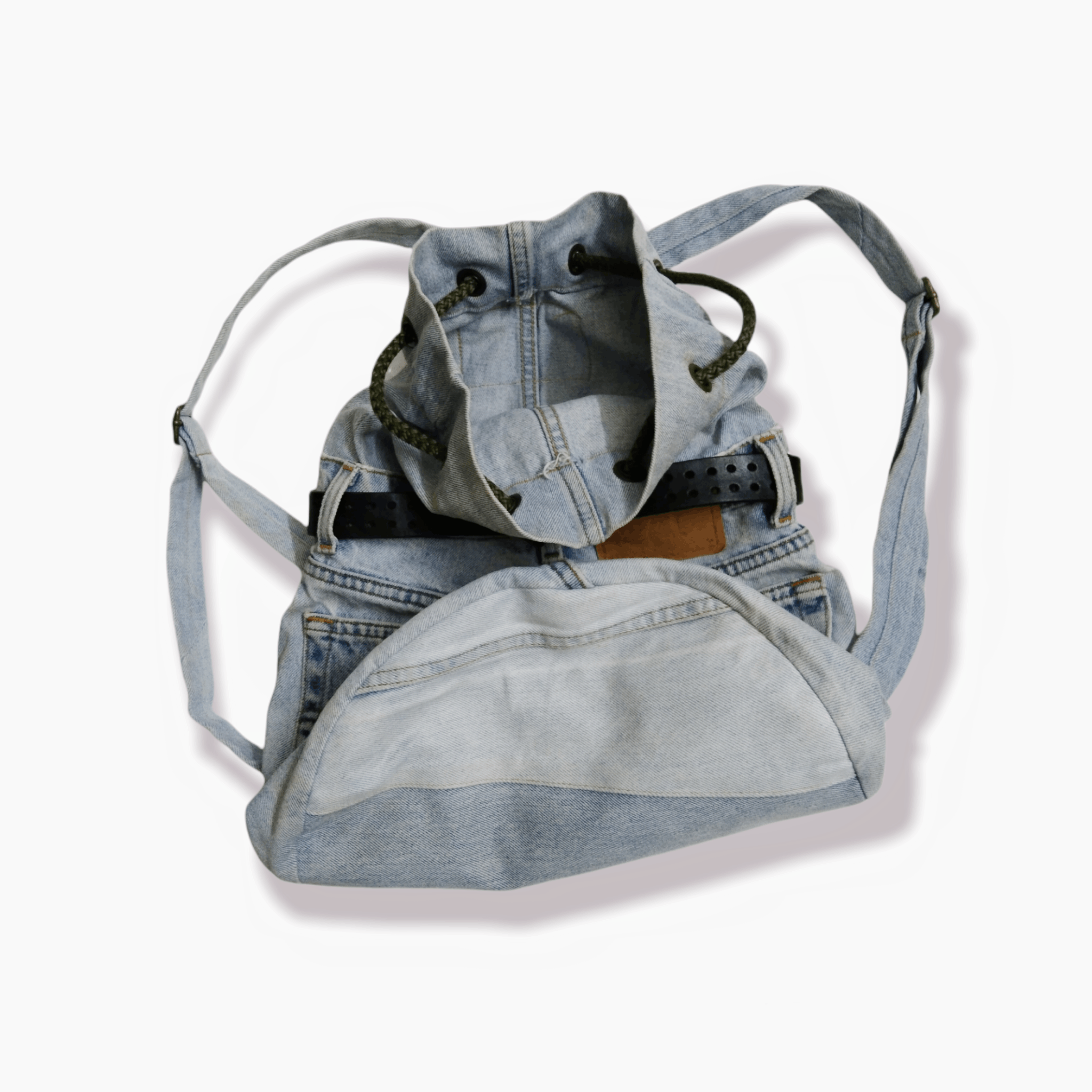 Levi's REPURPOSE VINTAGE LEVI'S 512 USA FABRIC DENIM BACKPACK Size ONE SIZE - 11 Thumbnail