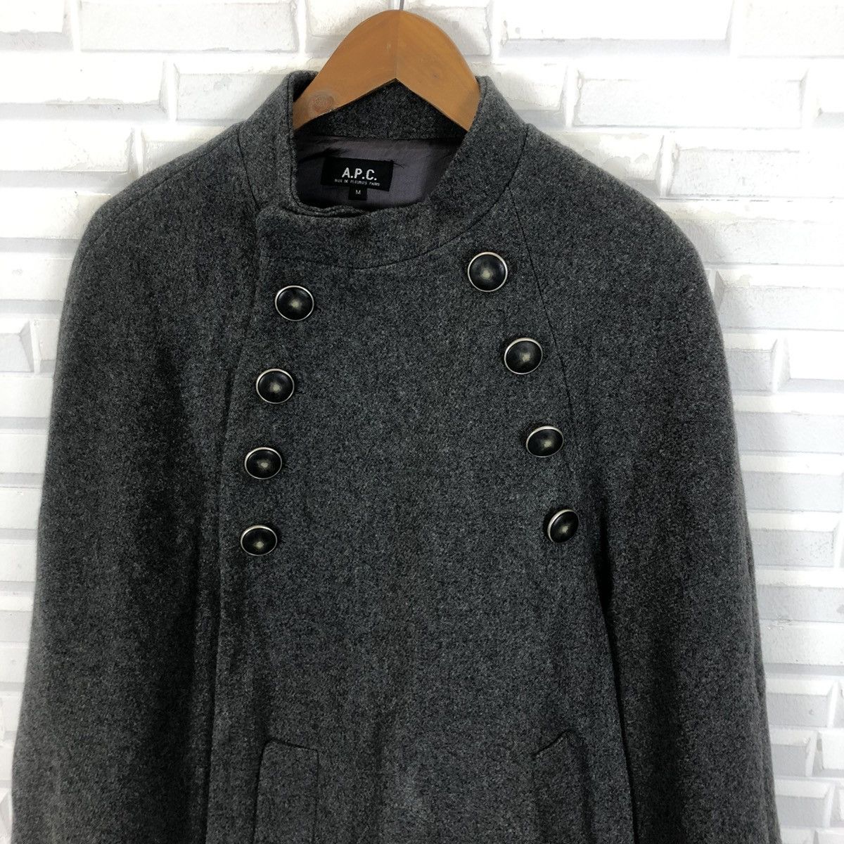 A.P.C. A.P.C RUE DE FLEURUS PARIS PONCHO WOOL Size US M / EU 48-50 / 2 - 5 Thumbnail