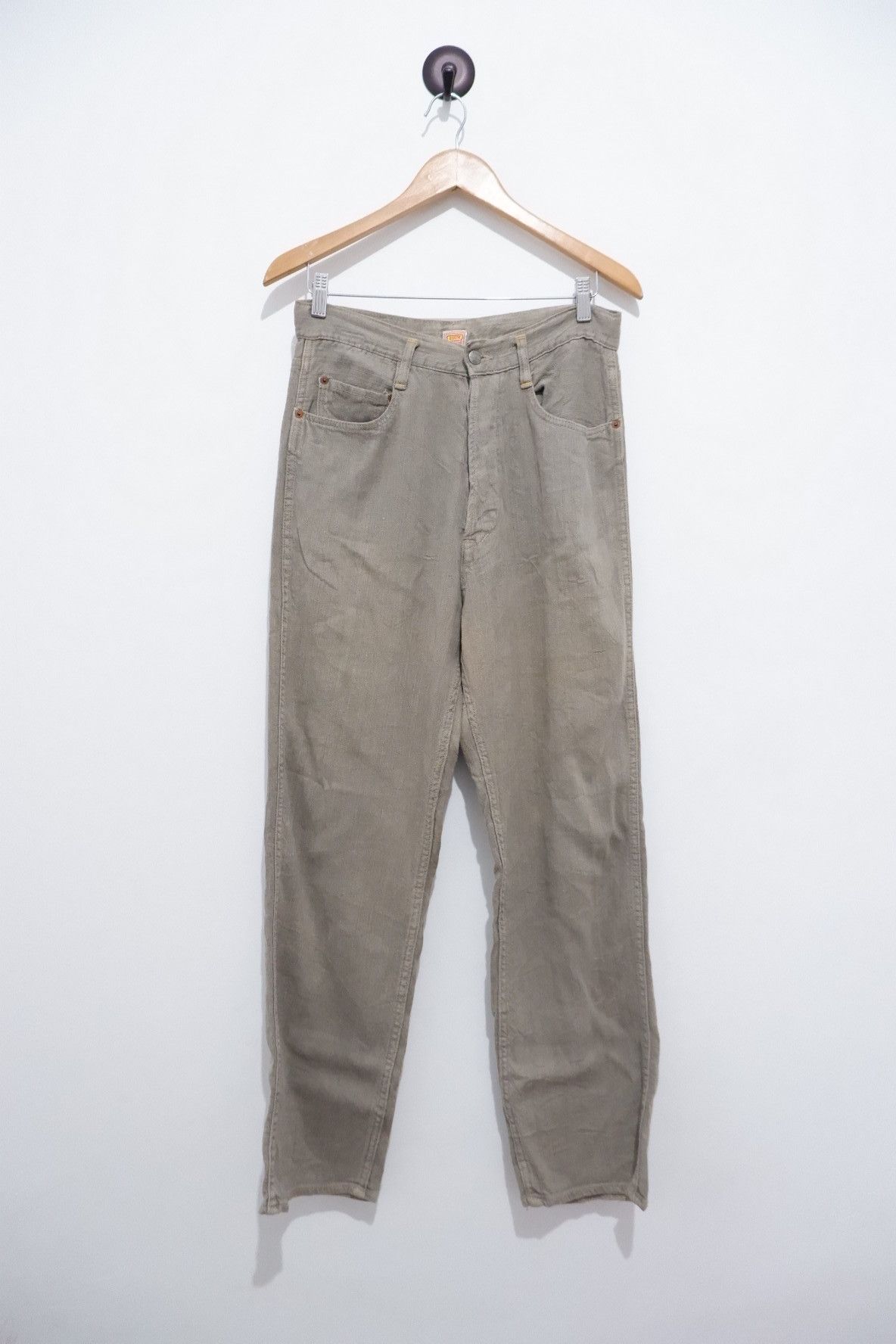 45rpm Vintage 45Rpm Hemp Linen Pants Size US 30 / EU 46 - 1 Thumbnail