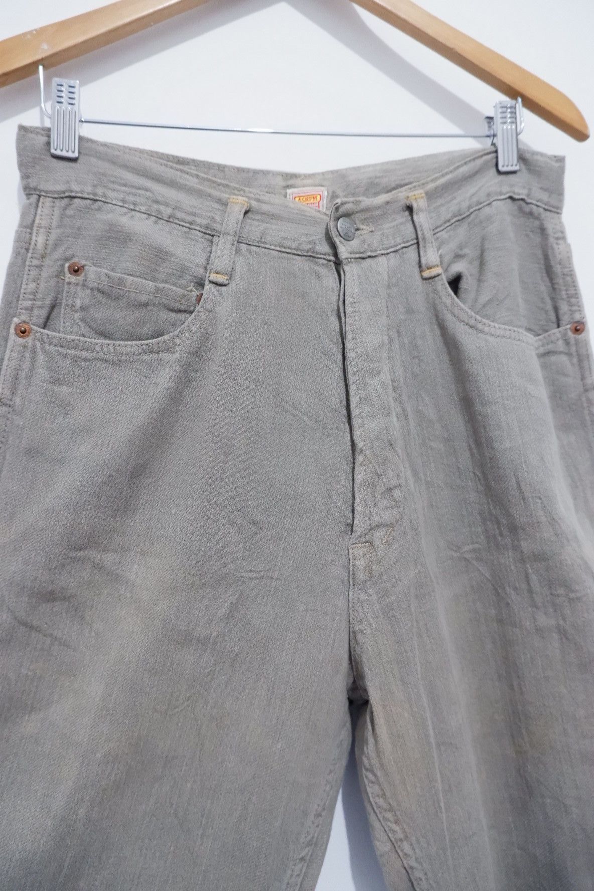 45rpm Vintage 45Rpm Hemp Linen Pants Size US 30 / EU 46 - 5 Thumbnail