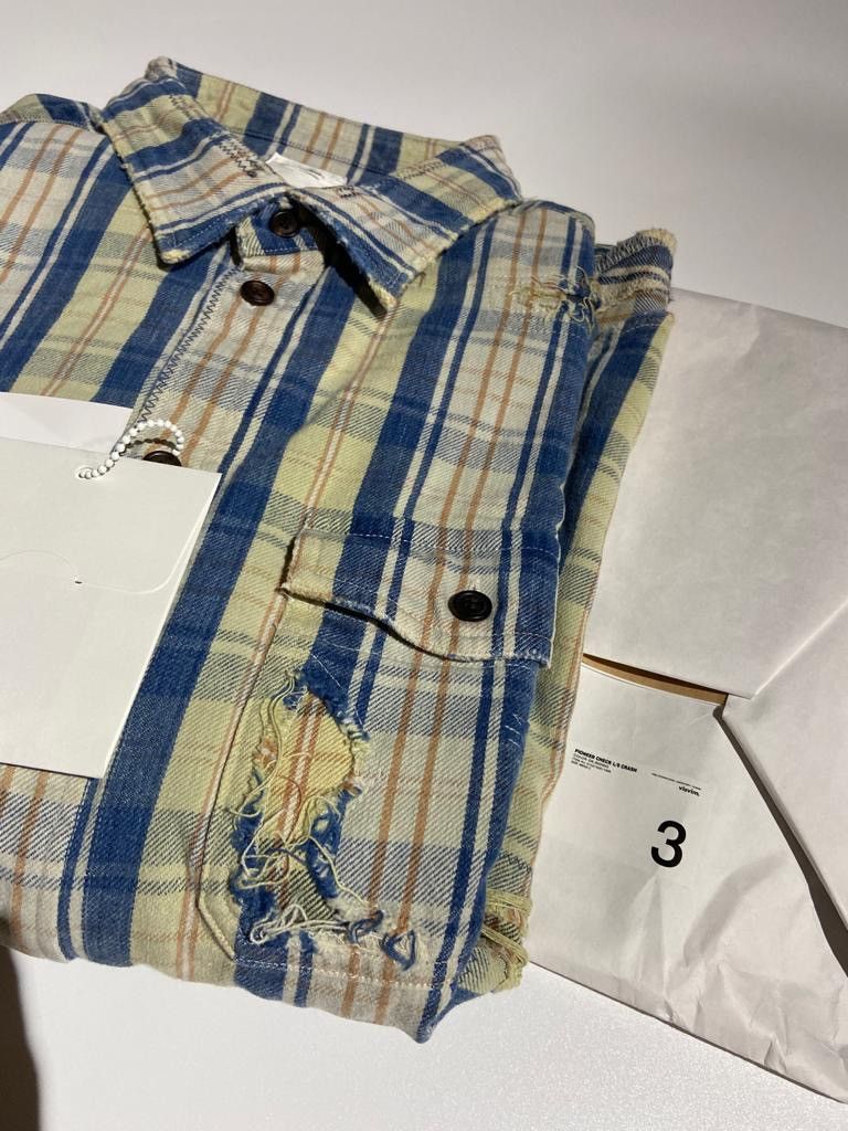 Visvim 22SS Pioneer check crash 4/XL ヴィズヴィム 販売管理 