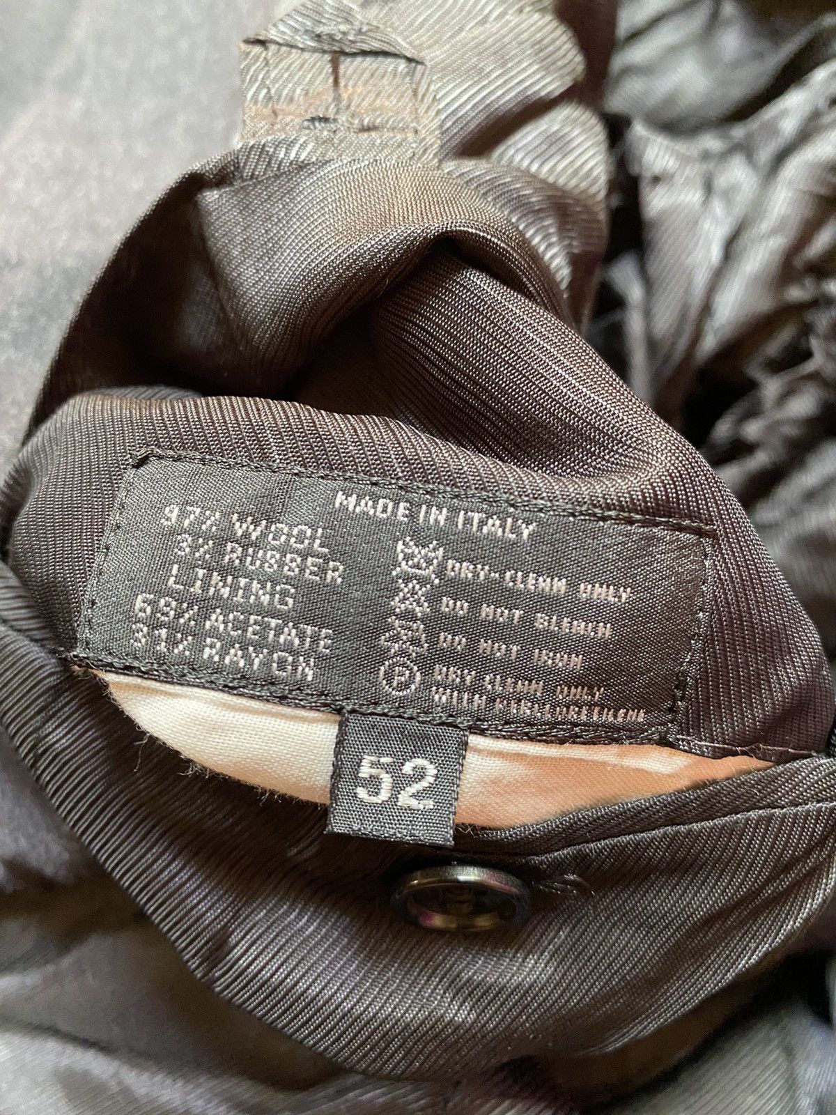Vintage Italian coat blazer Size 52S - 6 Preview
