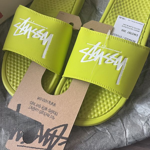stussy x nike sandals
