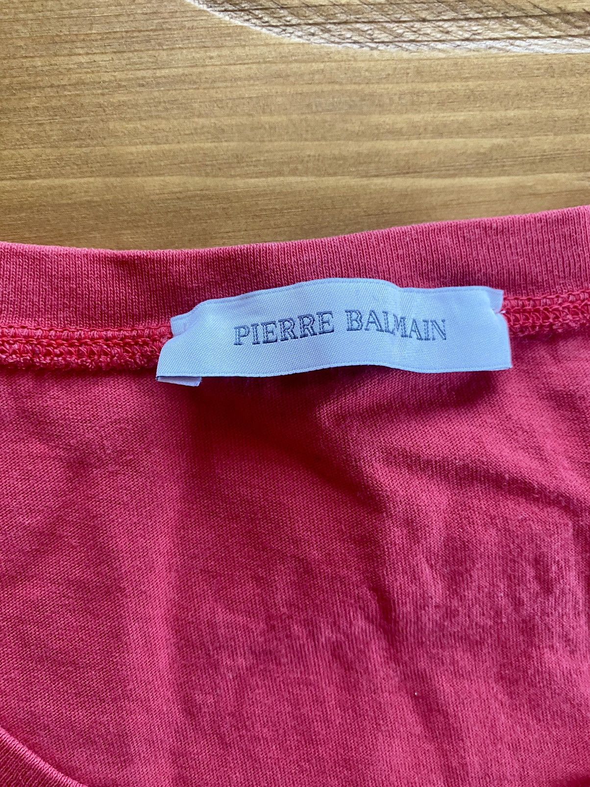 Pierre Balmain Pink Tank Sleeveless t-shirt Size US L / EU 52-54 / 3 - 2 Thumbnail